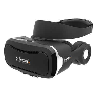 Celexon Expert - 3D Virtual Reality Brille VRG 3 Virtual-Reality-Headset (Passiv, Pupillen- / Sehstärkeneinstellung, für Smartphones von 3,5” bis 5,7)