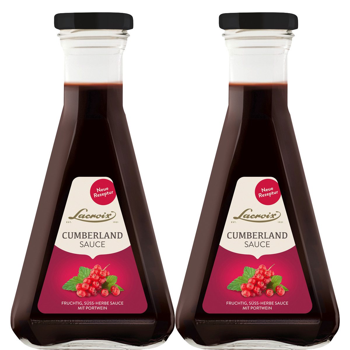 Lacroix Saucen, Lacroix Cumberland Sauce mit erlesenem Portwein 200ml 2er Pack
