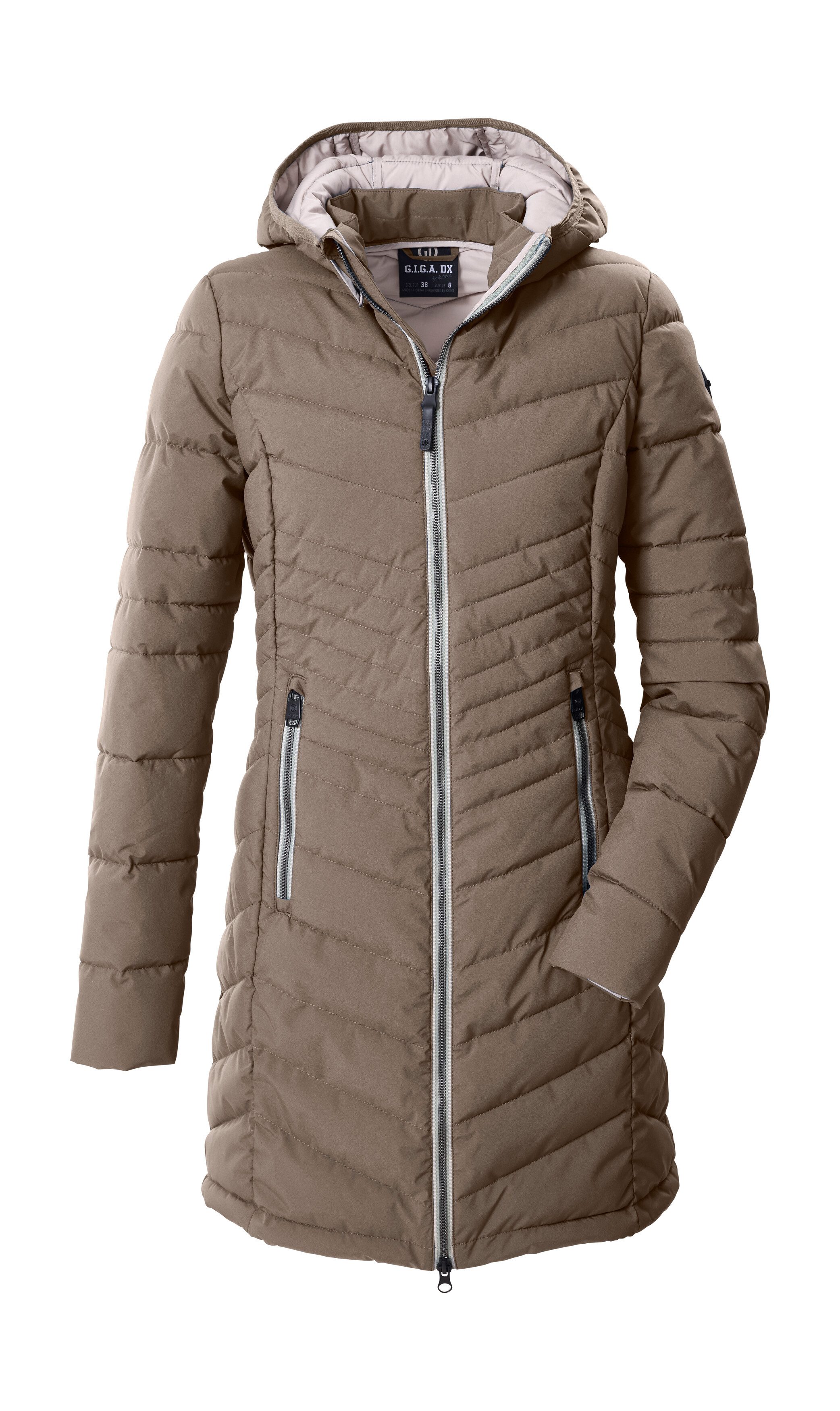 G.I.G.A. DX by killtec Steppmantel GW 1 WMN QLTD PRK Leichter, winddichter, wasserabweisender Damen Steppparka