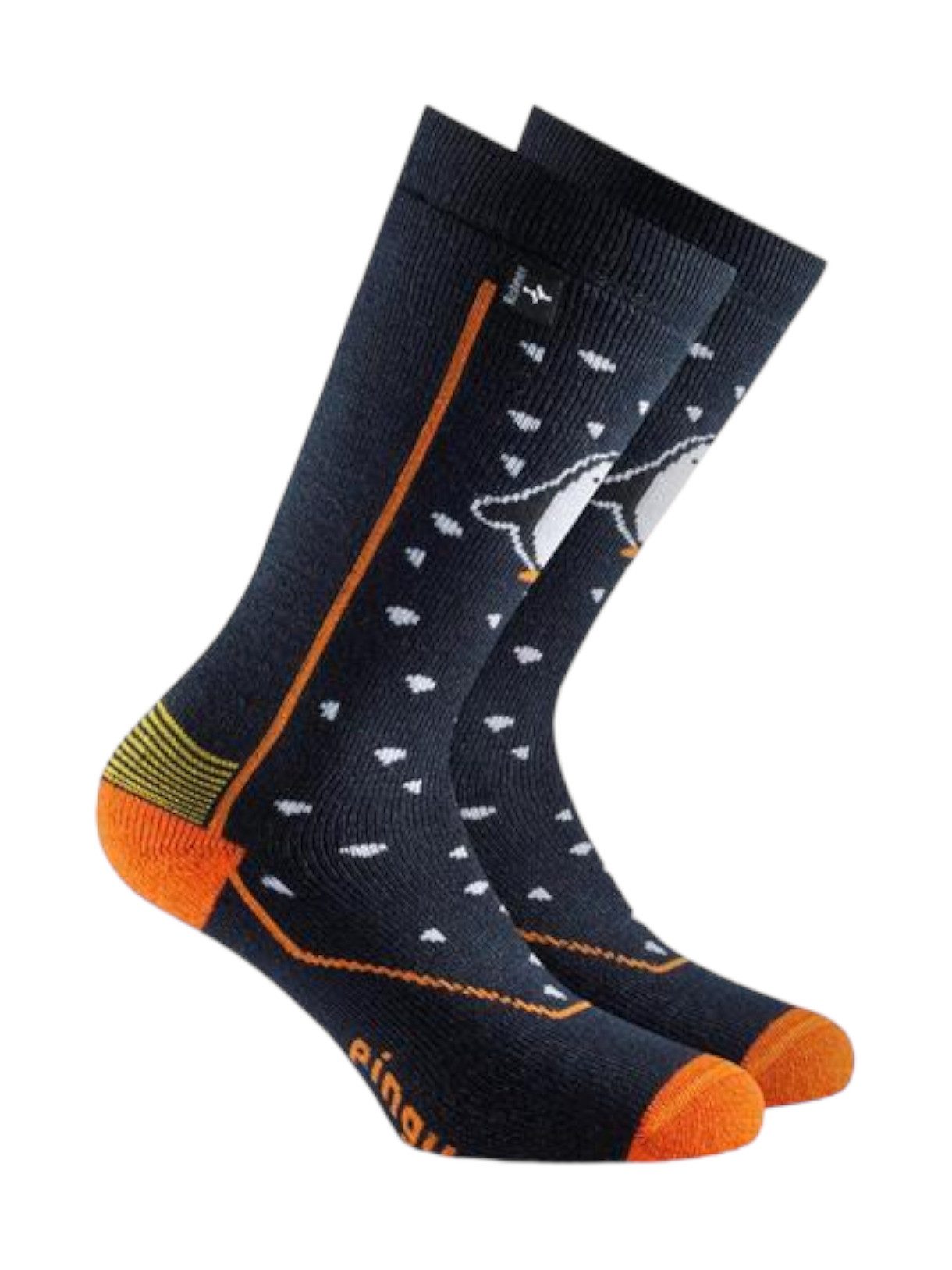 Rohner Socks Skisocken ROHNER Pinguin Kinder Skisocken, atmungsaktiv, belüftet