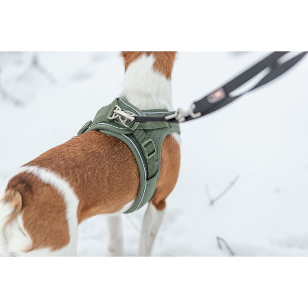 TRIXIE Hunde-Geschirr Atmungsaktives Hundegeschirr Premium UrbanVest mit verstellbarem Bauch, Gurtband