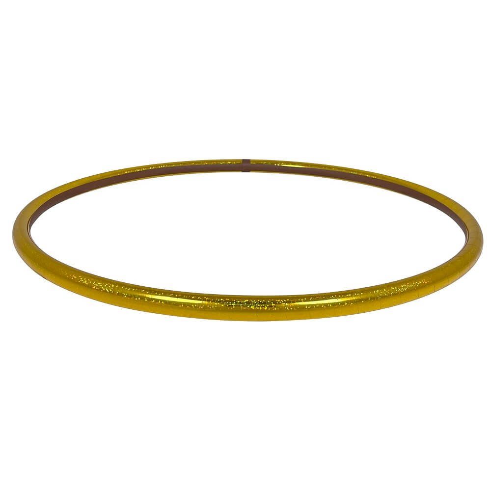 Glitter Hoopomania Ø80cm Hula-Hoop-Reifen Hoop Reifen, Gelb Hula