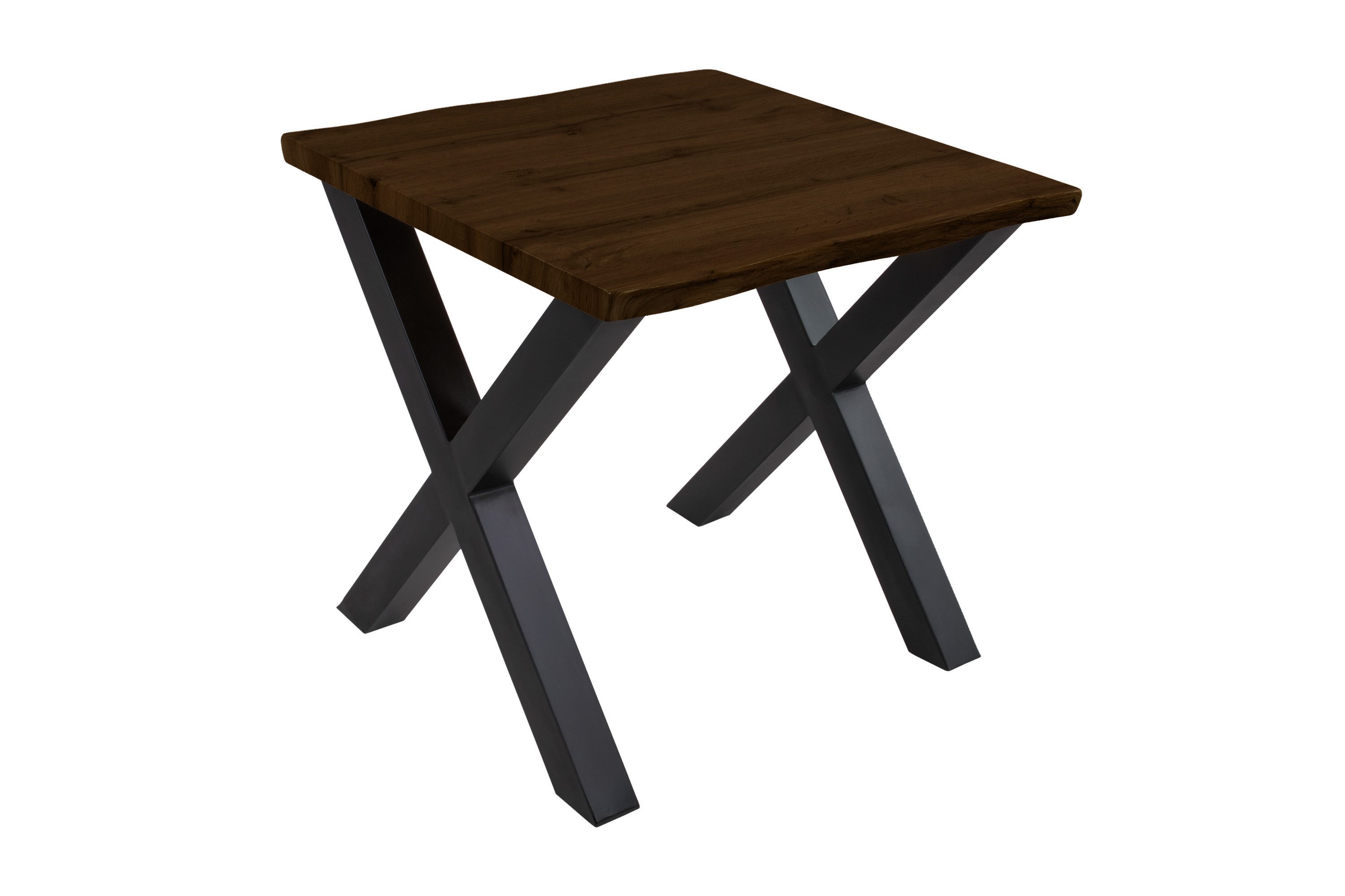 Loreno® Esstisch Josy, Nussbaumholz, Baumkante, MDF-Platte, günstig online kaufen
