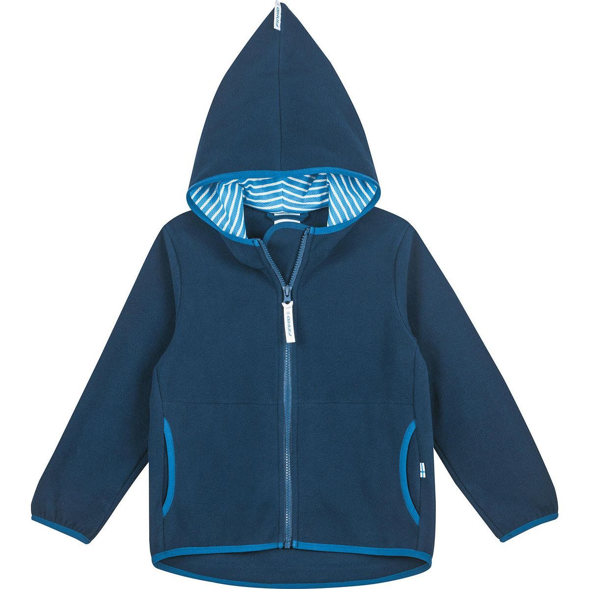 Finkid Fleecejacke Paukku Leichte, atmungsaktive Fleecejacke für Kinder mit Zip-in-Funktion und