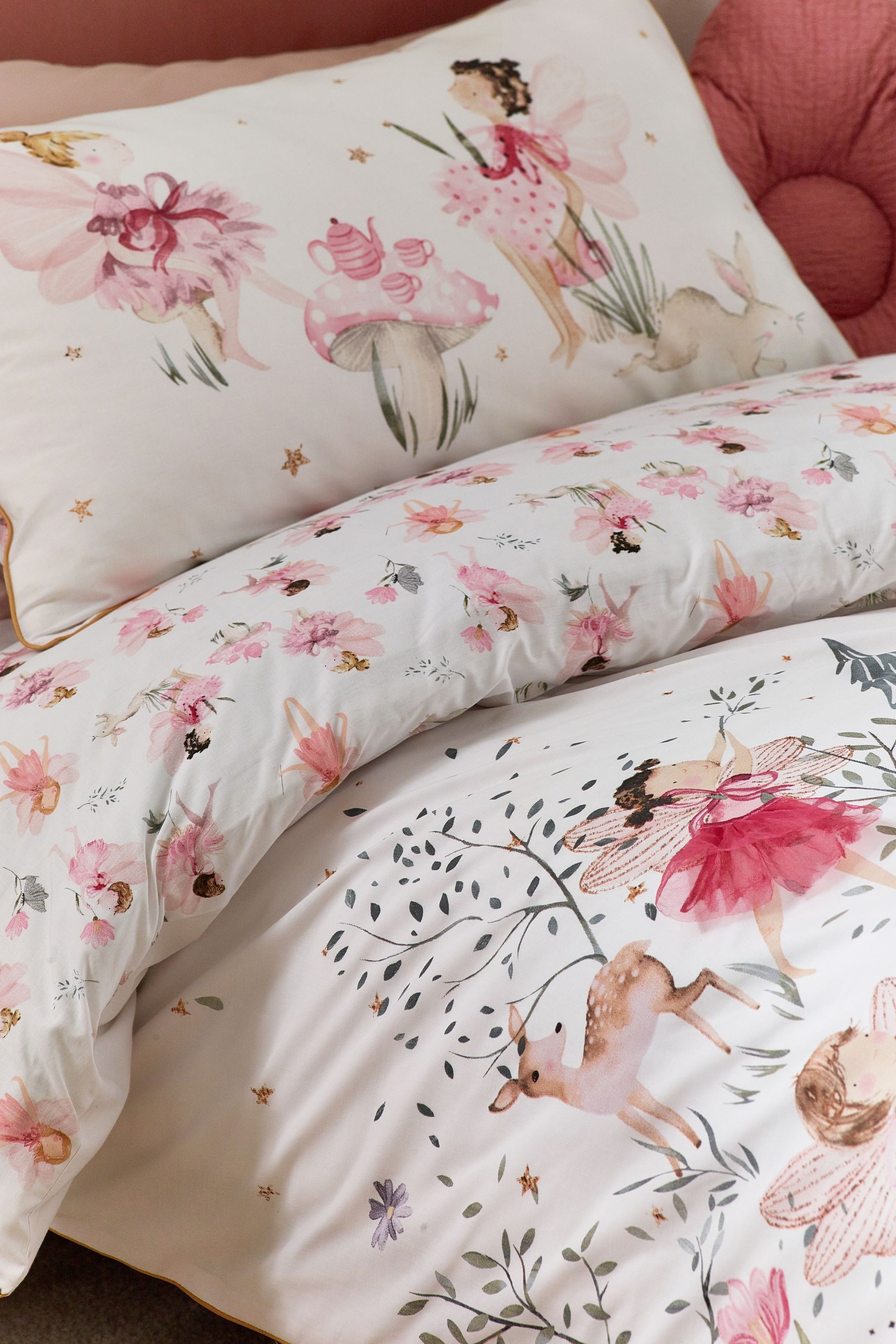 Next Bett-Set Bettbezug und Kissenbezug aus Polyester/Baumwolle, Bezug: Polyester (recycelt), Baumwolle – Bild 5 von 5