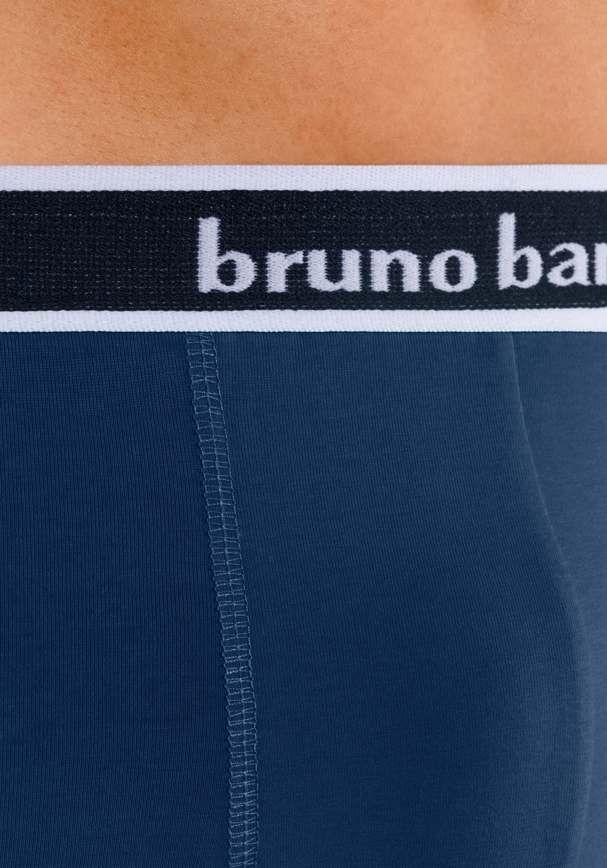 Bruno Boxer (Packung, lila, navy türkis, 4-St) Banani blau,