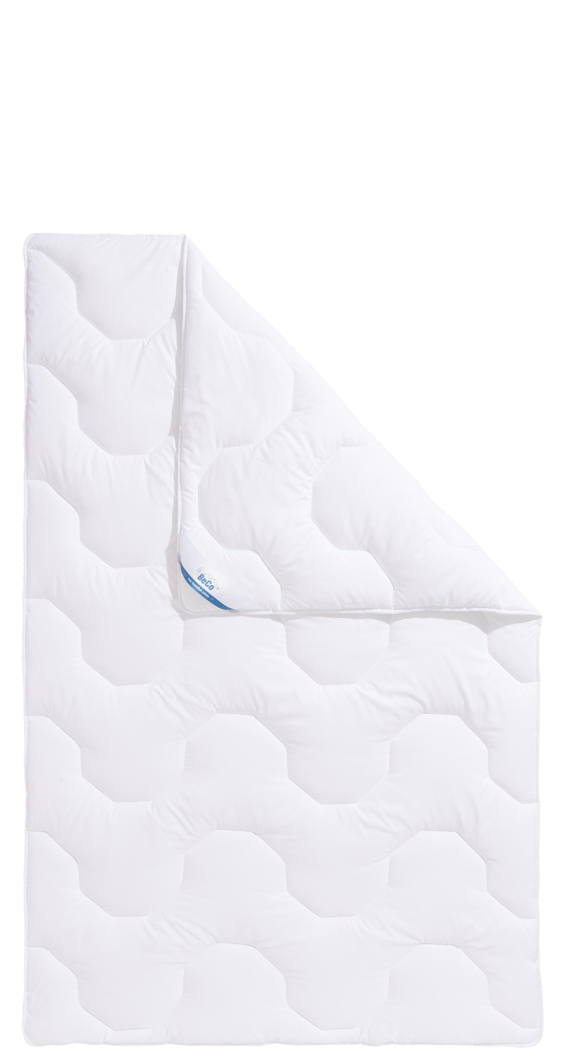 Beco Microfaserbettdecke BeCo Antibac - antibakterielle Bettwaren - kochfest, Füllung: 100% Polyester, Bezug: Microfaser, Ideal für Hausstauballergiker und Personen mit hohen Hygieneansprüchen