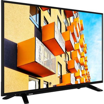 Toshiba 32L2163DA LCD-LED Fernseher (81,00 cm/32 Zoll, Full HD, Prime Video, Netflix, Youtube, Toshiba Smart Portal, HDR, Hotel Mode, CI)