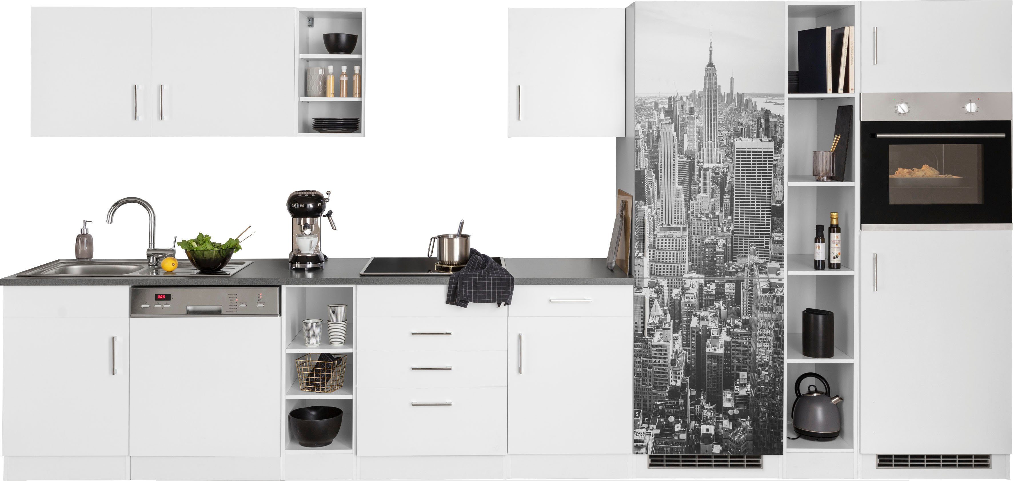KOCHSTATION Küchenzeile KS-Paris – Küchen mit einzigartigen Fotomotiven auf günstig online kaufen
