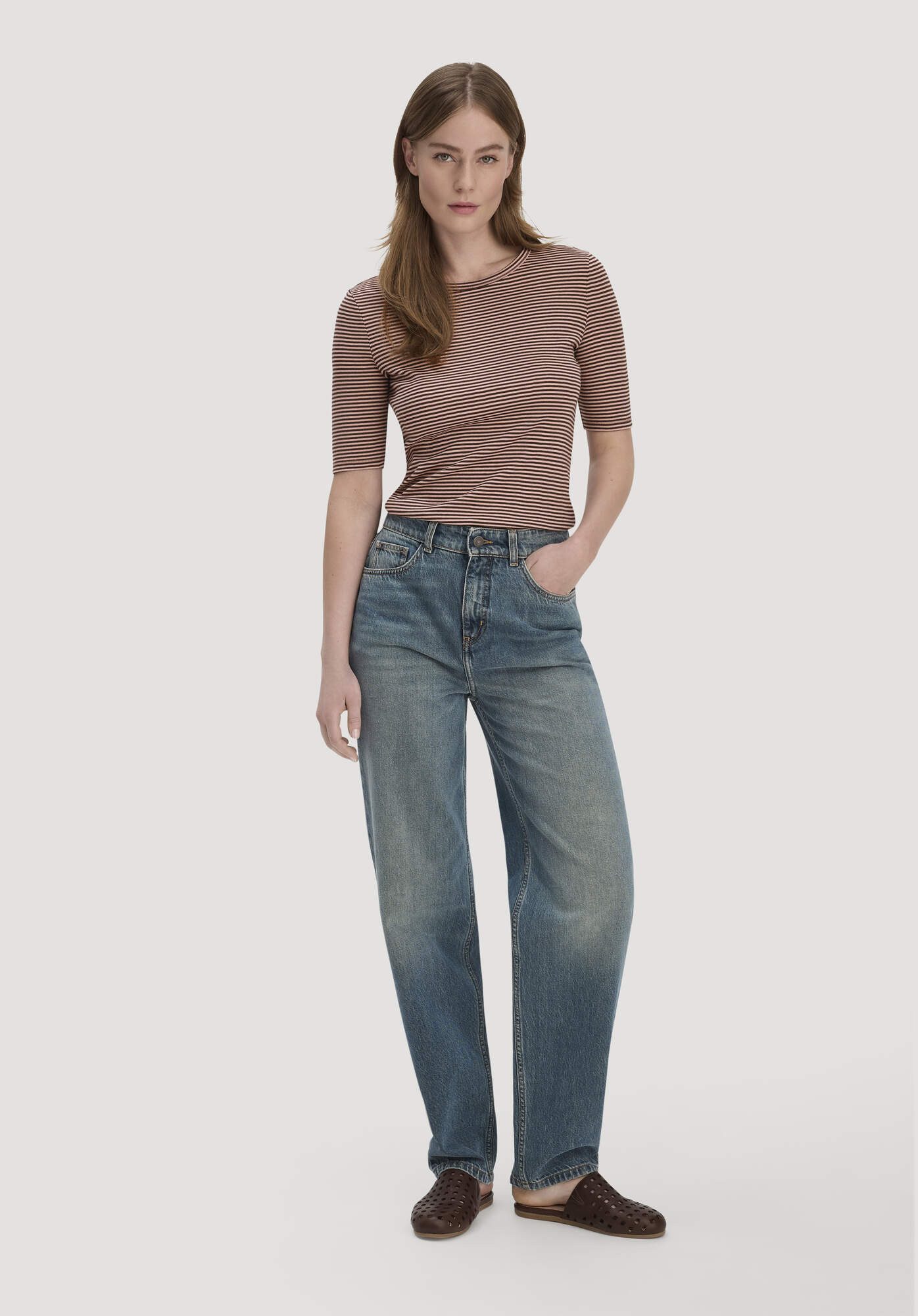 Hessnatur T-Shirt aus Bio-Baumwolle und TENCEL™ Modal (1-tlg)
