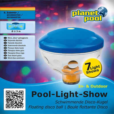 Planet Pool LED Gartenleuchte LED Unterwasserlichtershow