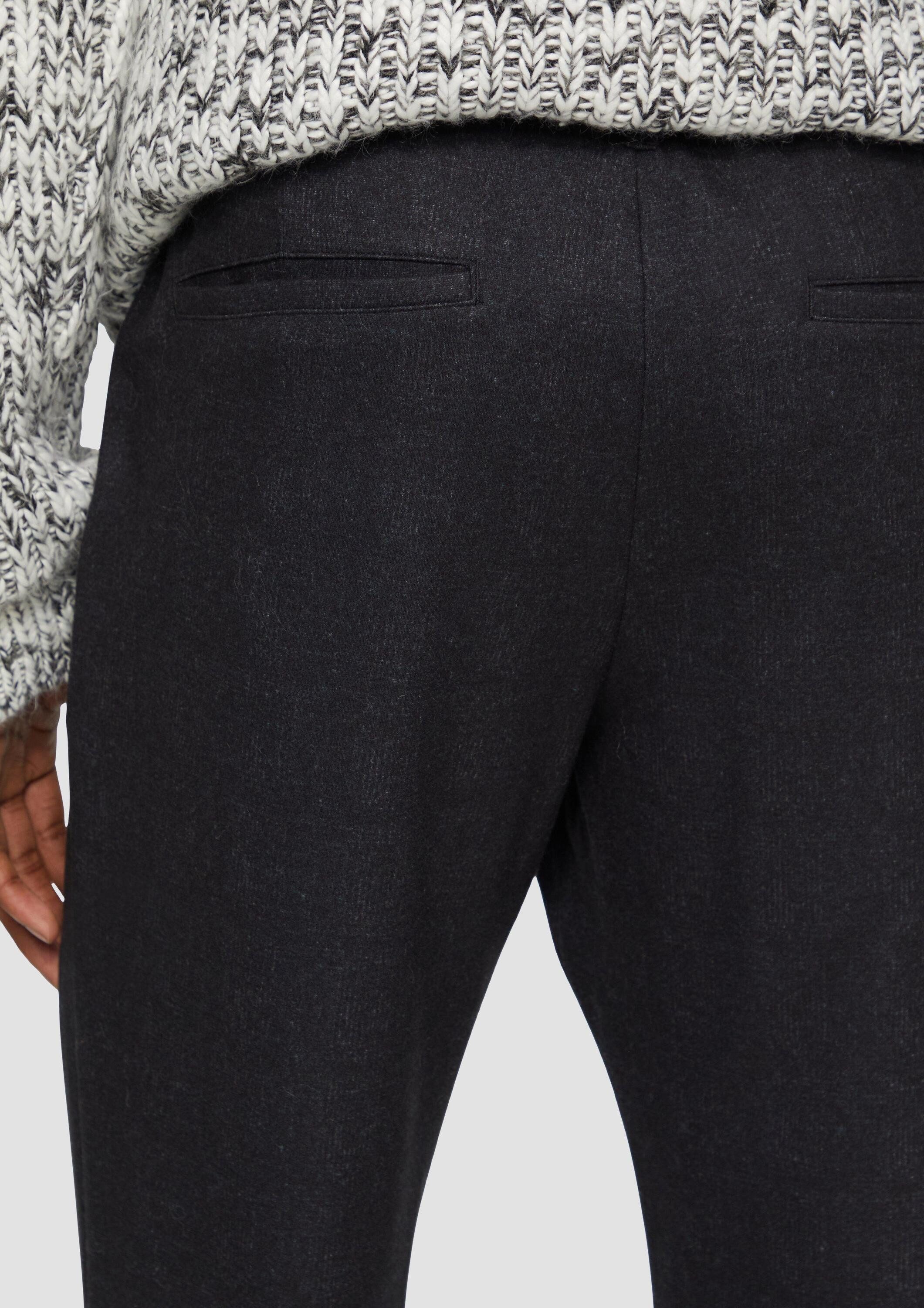 QS Chinos Hose Melierte Jogpants