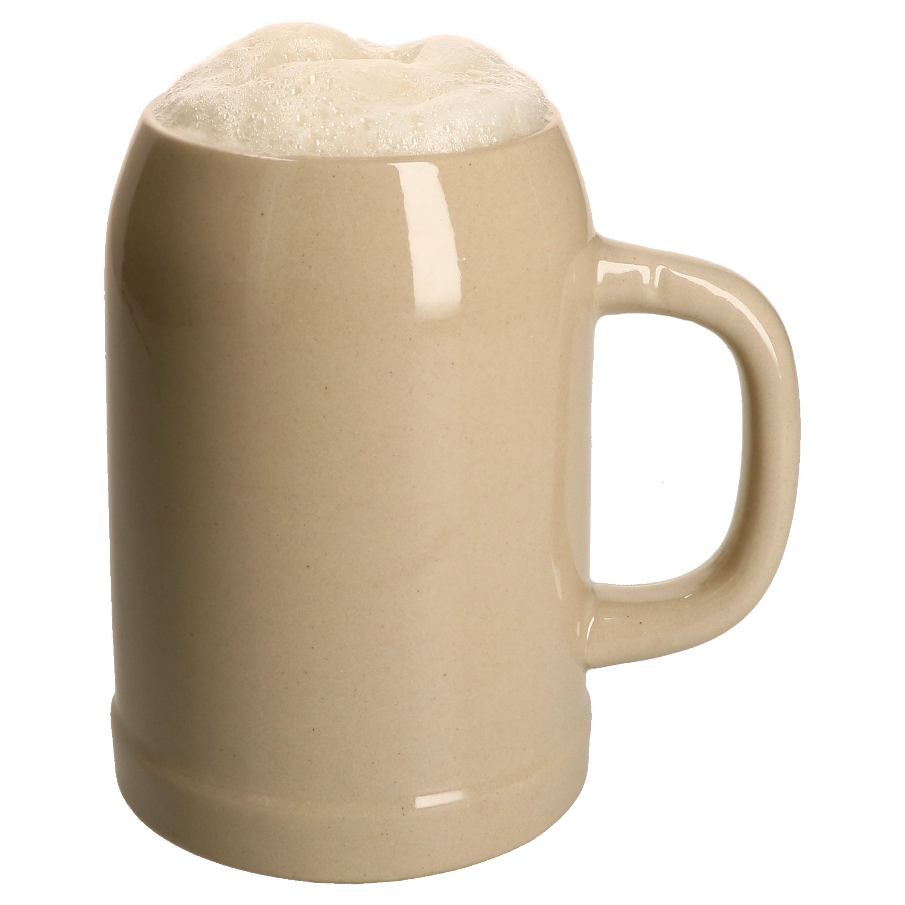 rastal Bierglas Grenzauer-Bierkrug Humpen 1 Stk. 0,5 Liter mit Eichstrich Steinkrug