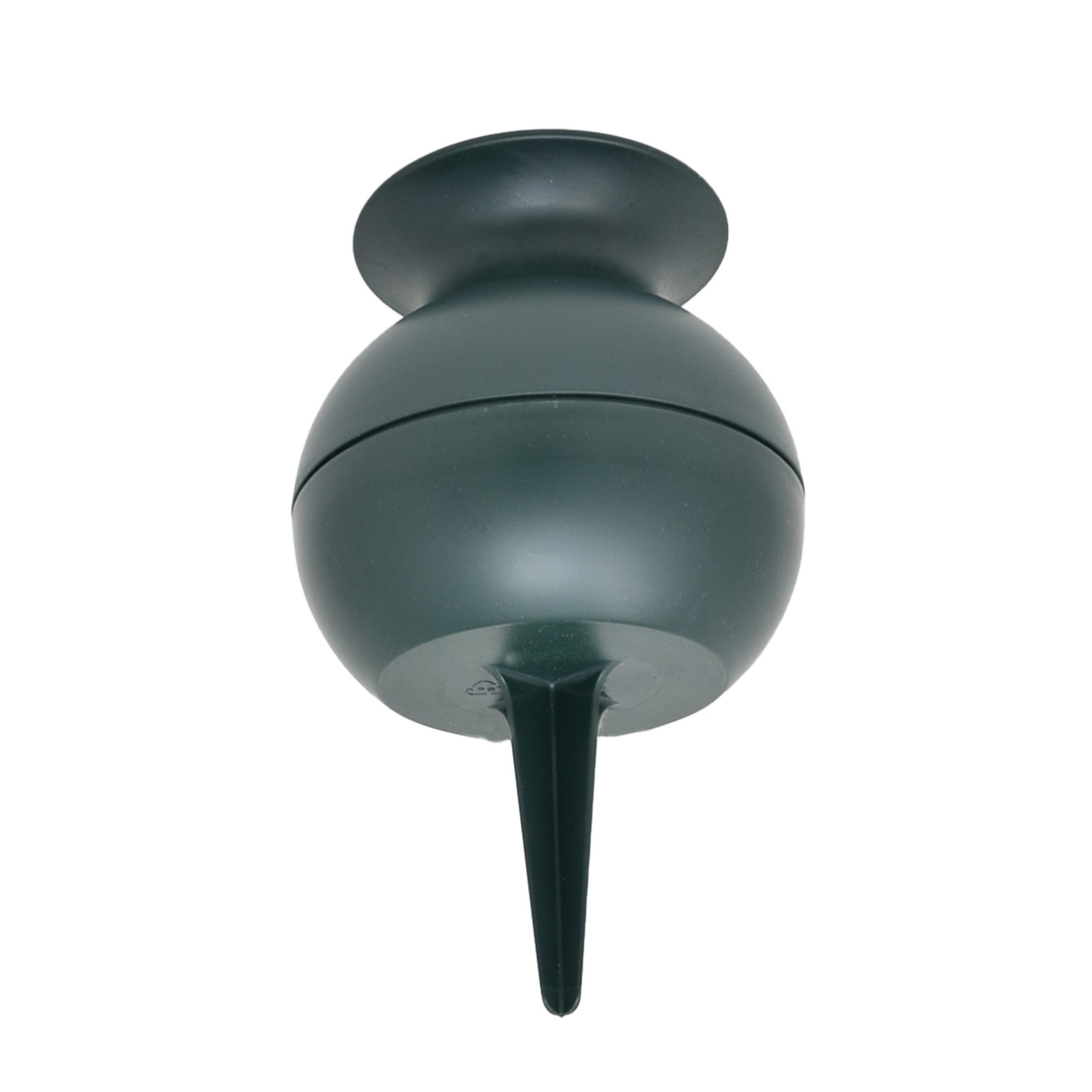 Wibo Bodenvase Grabvase bauchig 22 cm rund dunkelgrün rund wetterfest (1 St günstig online kaufen