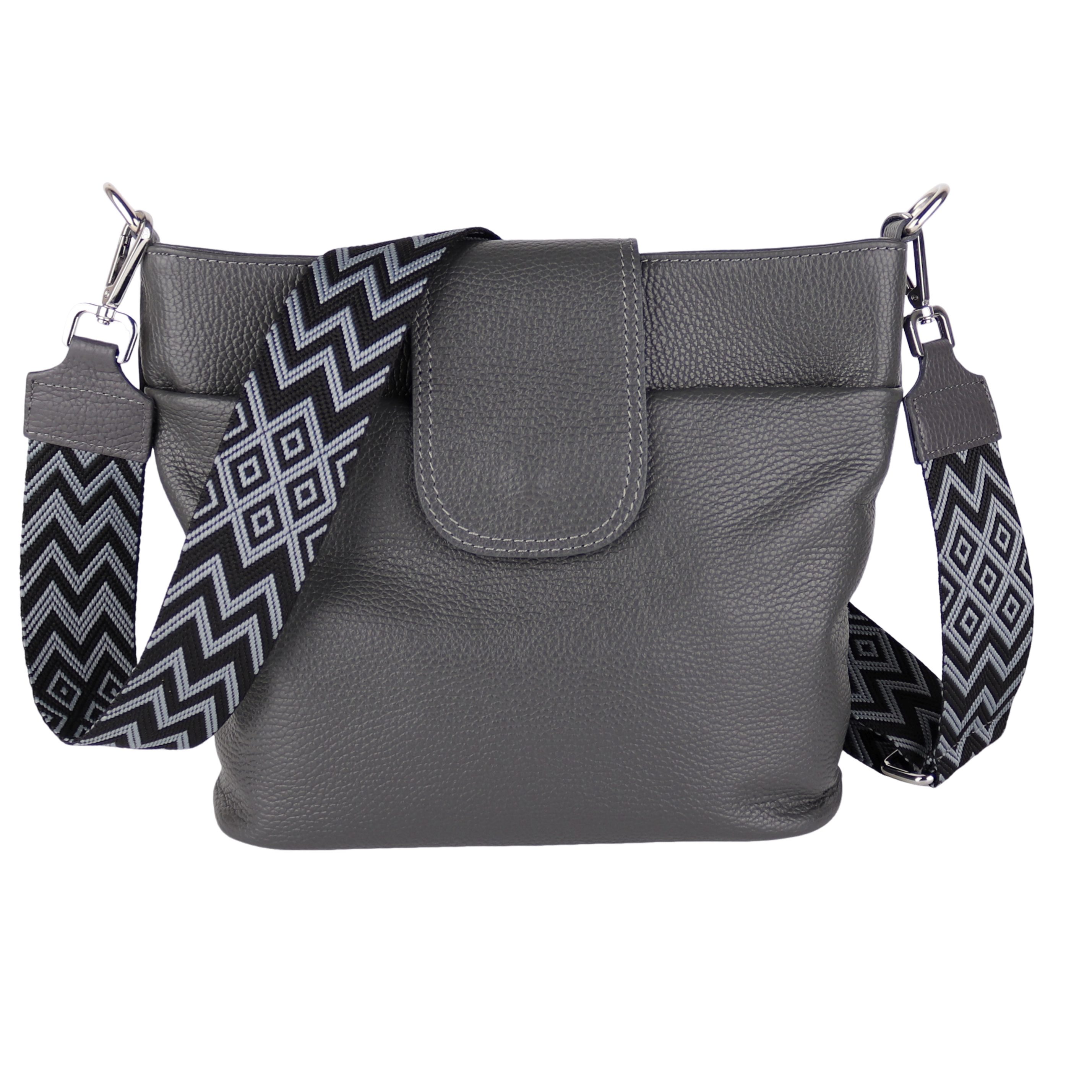 MIRROSI Umhängetasche Damen, Crossbody Bag, Echtleder Made in Italy (1 Tasc günstig online kaufen