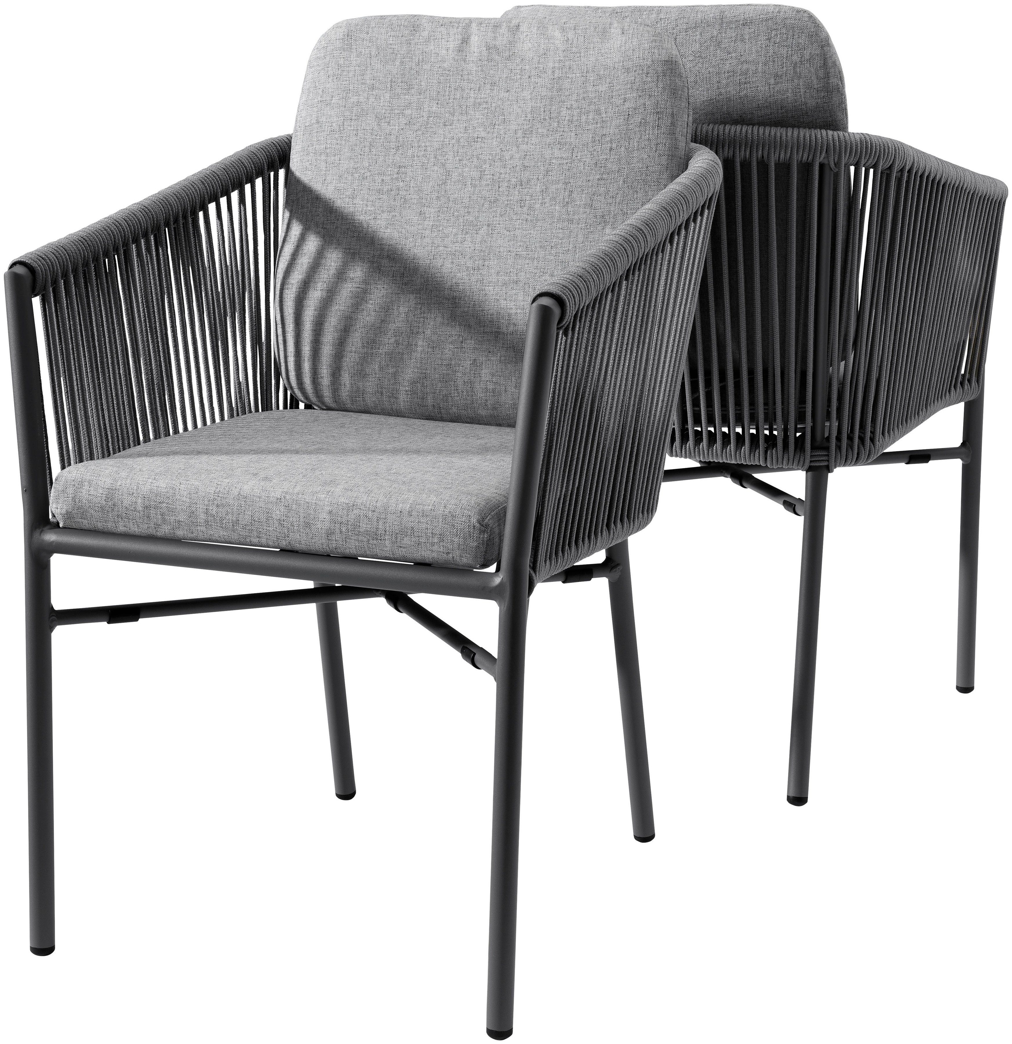 Destiny Gartensessel LUCCA (Set, 2-St), Aluminium, günstig online kaufen