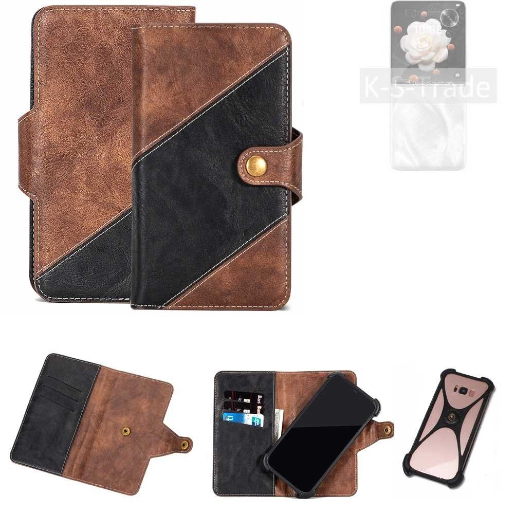 K-S-Trade Handyhülle für Honor Magic V Flip, Handyhülle Schutzhülle Bookstyle Case Klapphülle Cover Hülle