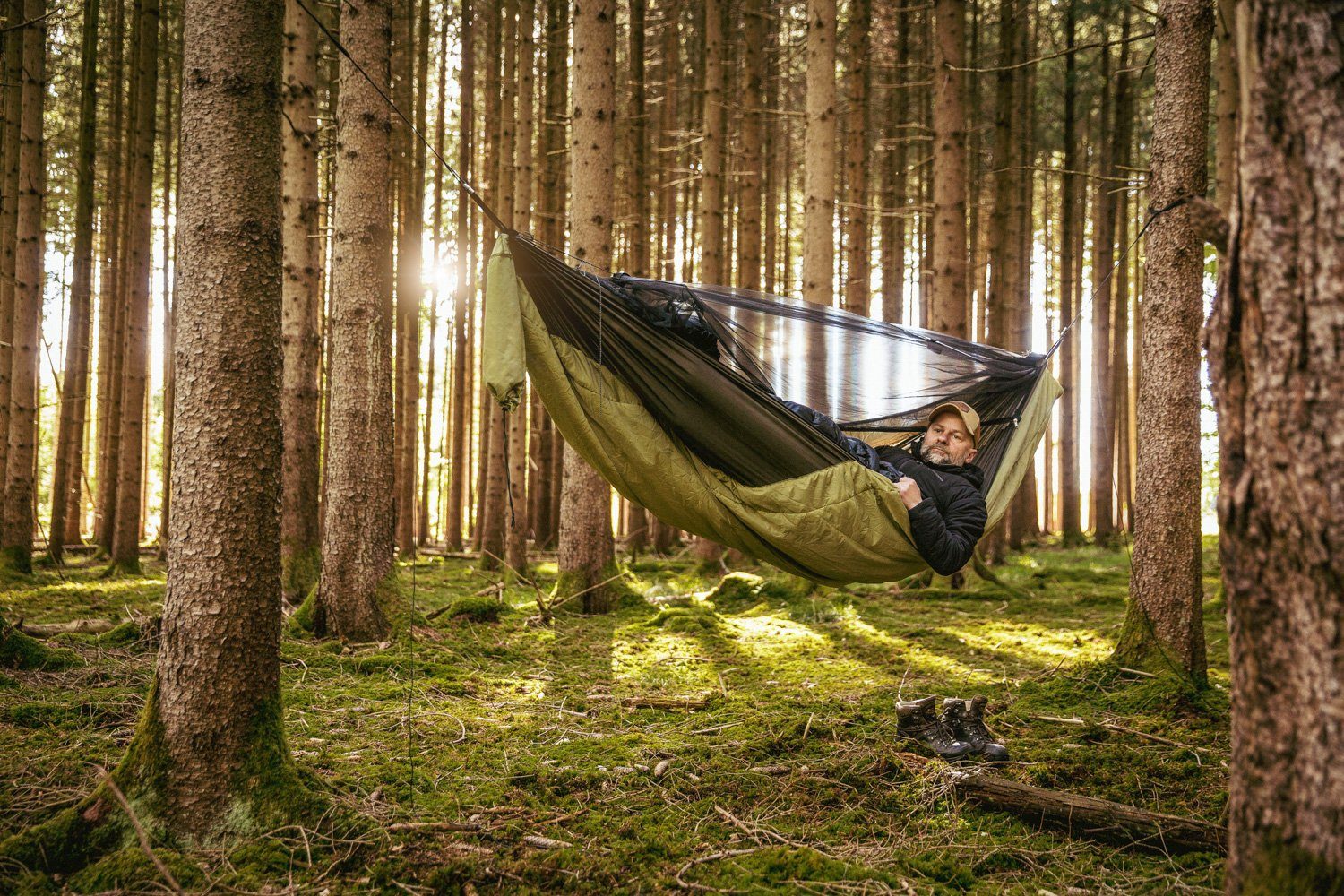 Amazonas Hängematte Moskito-Traveller Quilted - Ultraleichter Komfort