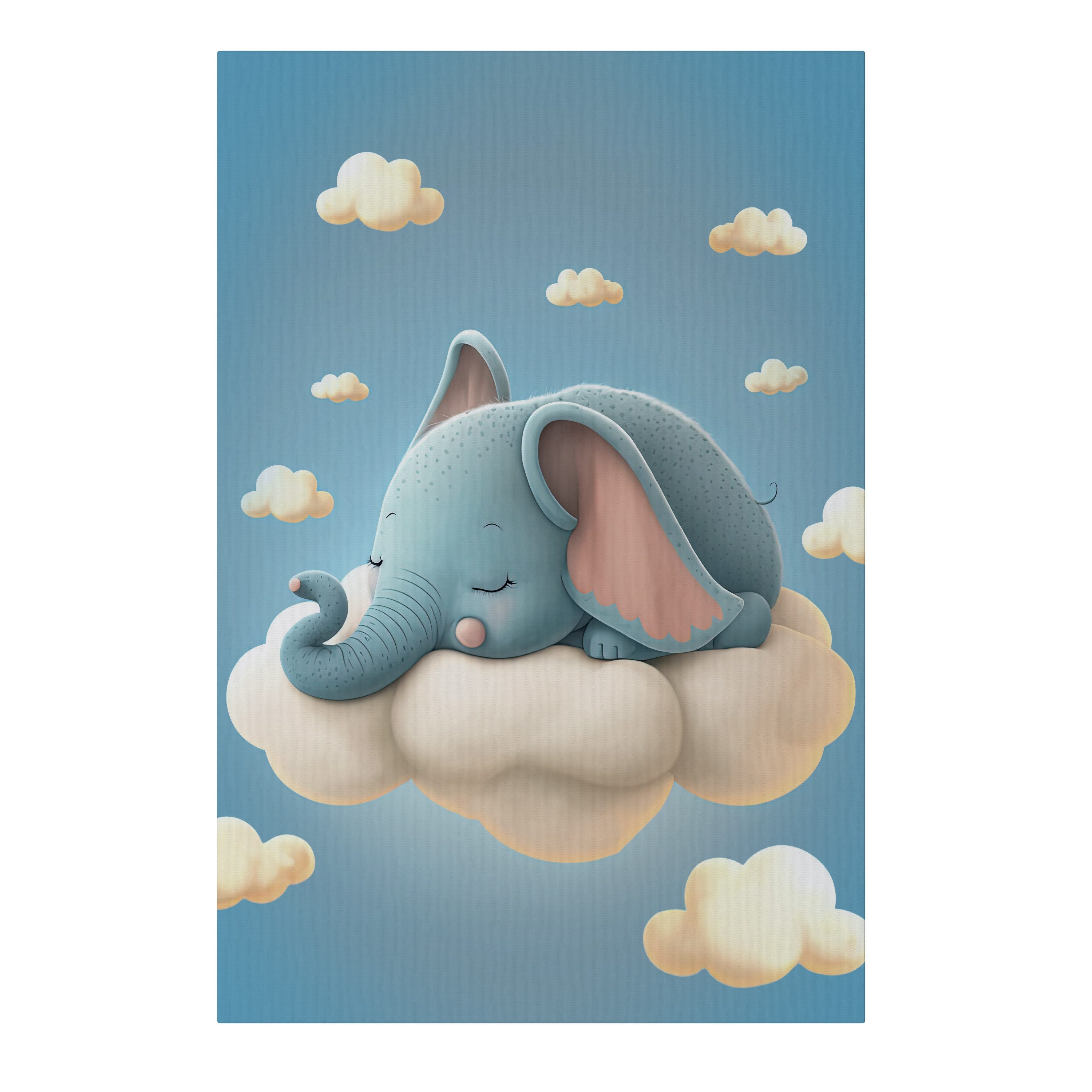 SPACEREBELS Leinwandbild ELEPHANT DREAMS, Kinder (1 St), 3 cm Keilrahmen, Baumwollleinwand