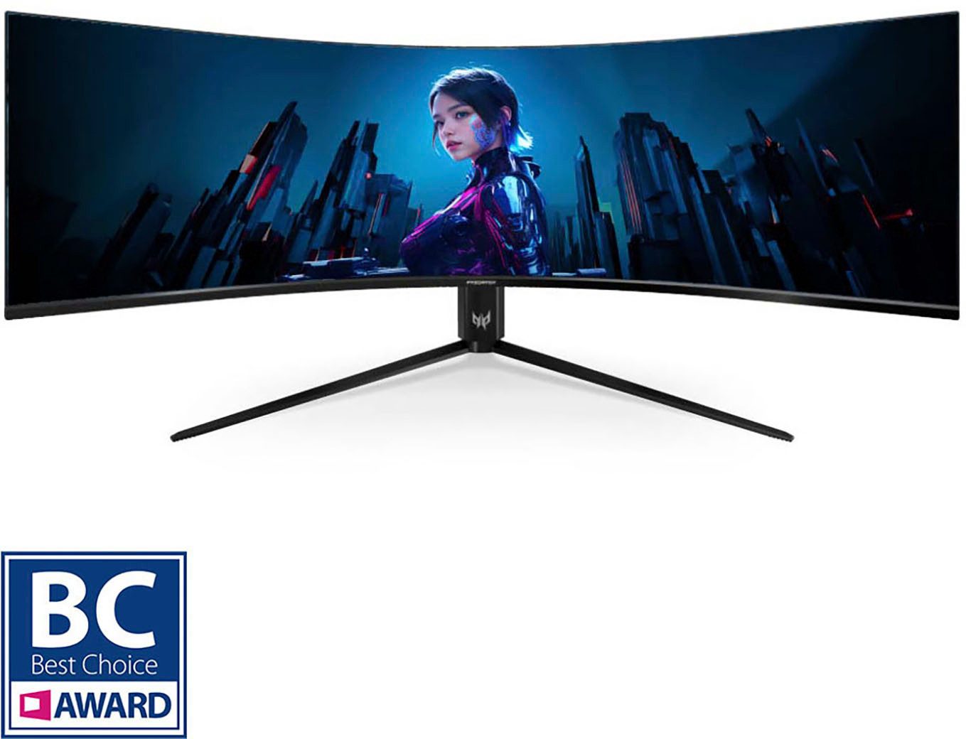 Acer Predator Z57 Curved-Gaming-LED-Monitor (145 cm/57 ", 7680 x 2160 px, DUHD, 1 ms Reaktionszeit, 120 Hz, VA LED, MiniLED)