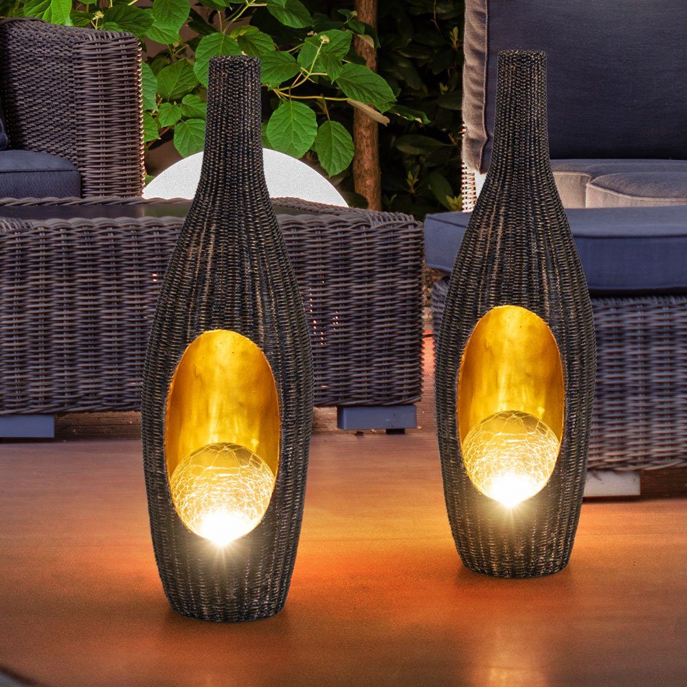 GLOBO LIGHTING LED Solarleuchte, LED-Leuchtmittel fest günstig online kaufen