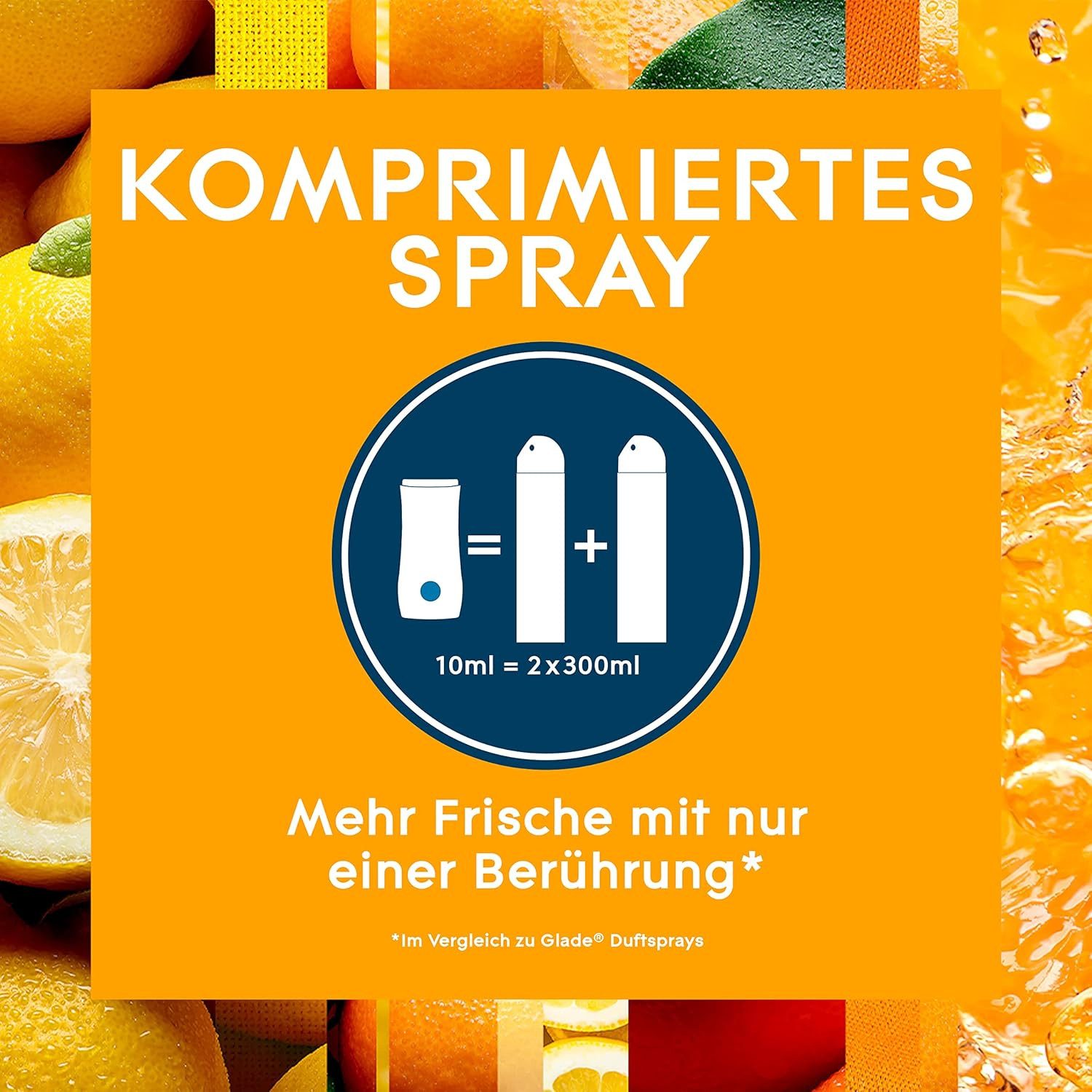 Glade Raumduft Touch & Fresh Nachfüller, Fresh Lemon, 10 ml