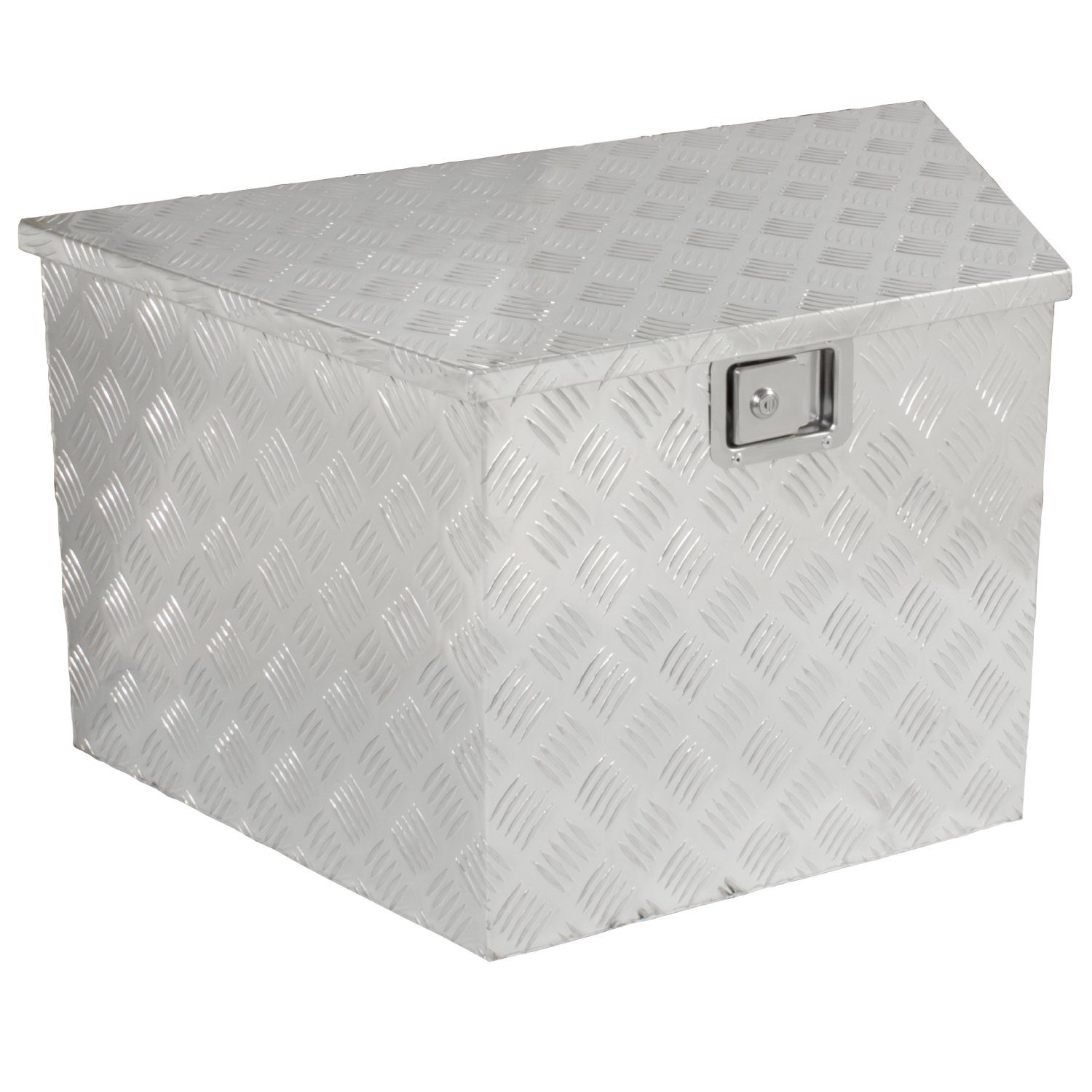 Anhänger-Deichselbox Truckbox Werkzeugbox Werkzeugkiste Anhängerbox Deichselbox 120 L Alu