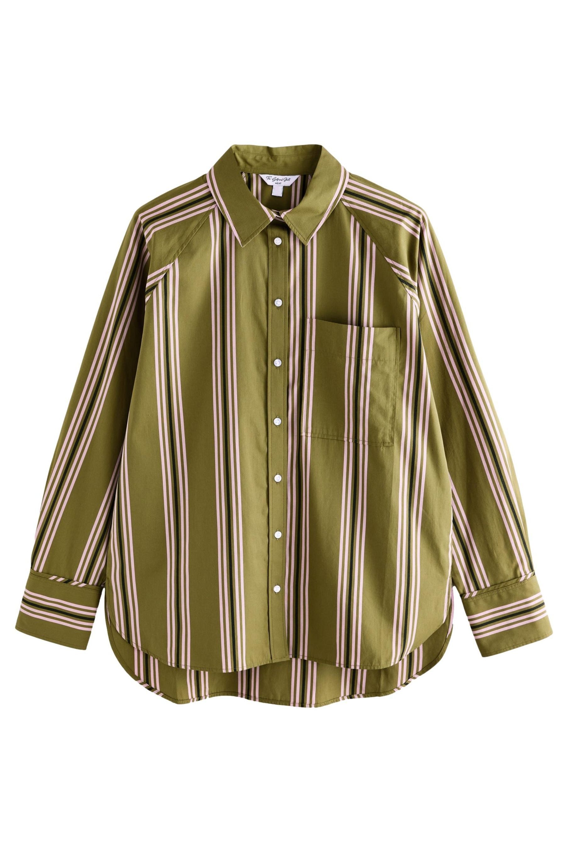 Next Langarmhemd Oversize-Langarmshirt aus 100 % Baumwolle günstig online kaufen