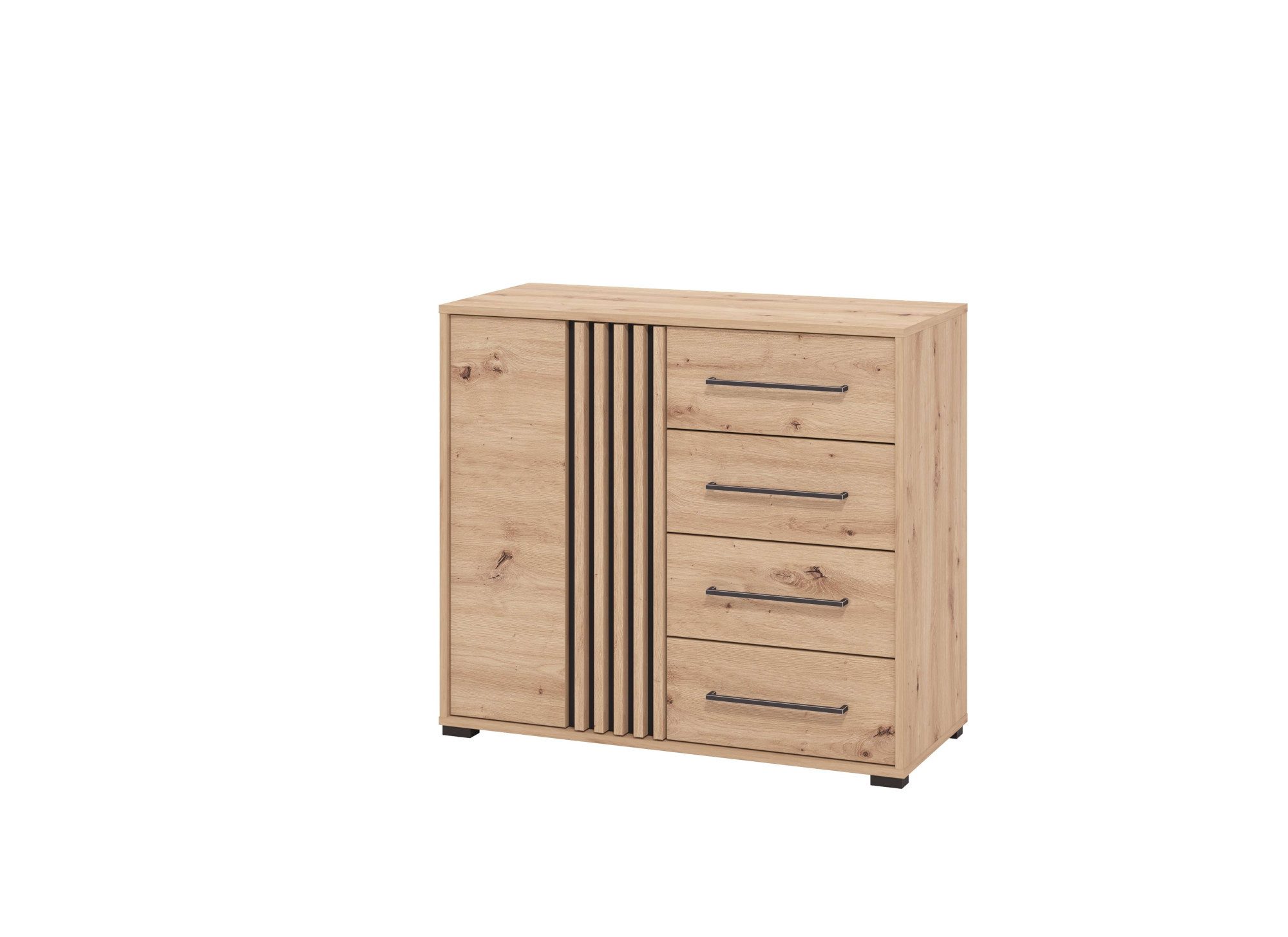 Kommode Ascalon Sideboard, Breite 138 oder 93 cm, mit ABS Schutzkanten