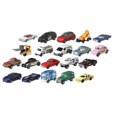 Mattel® Spielzeug-Auto Mattel FGM48 sort. - Matchbox - Die-Cast Fahrzeuge, 20er-Pack, mehrfach sortiert