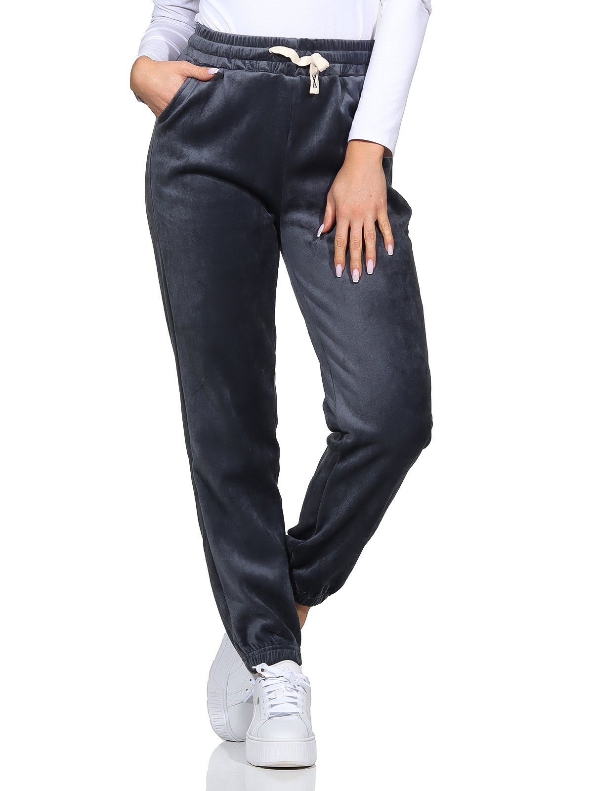 Aurela Damenmode Jogginghose Thermo- Freizeithose chillige günstig online kaufen