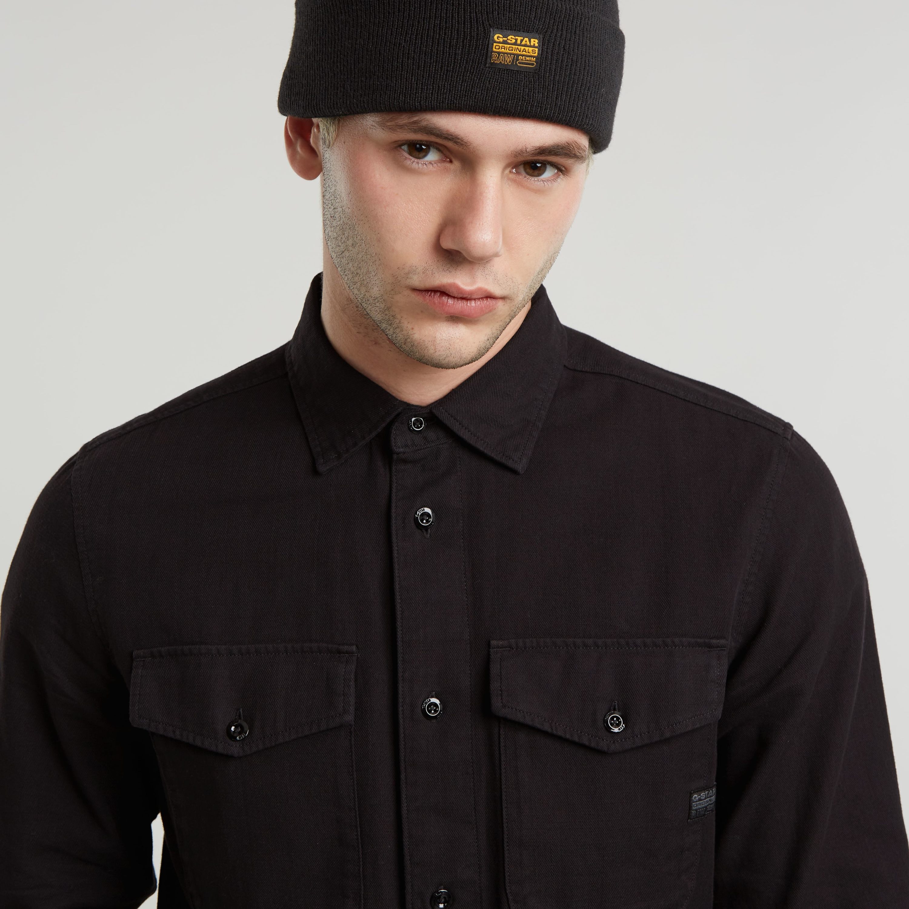 G-STAR Jeanshemd Marine Slim mit Pattentaschen – Bild 4 von 5