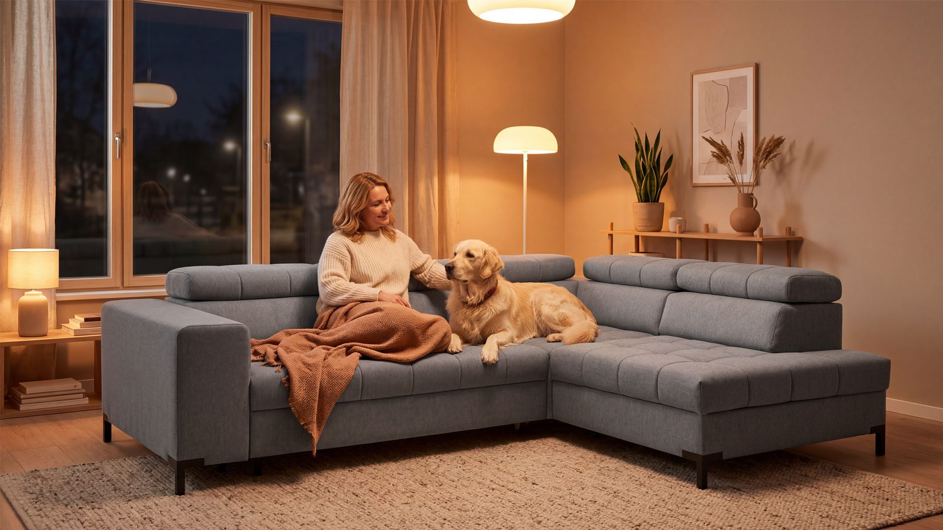 exxpo - sofa fashion Ecksofa Bocco, hochwertige Verarbeitung, toller Sitzkomfort, bequem, L-Form, aus Luxus-Microfaser +Simply Clean - für besonders einfache Reinigung!
