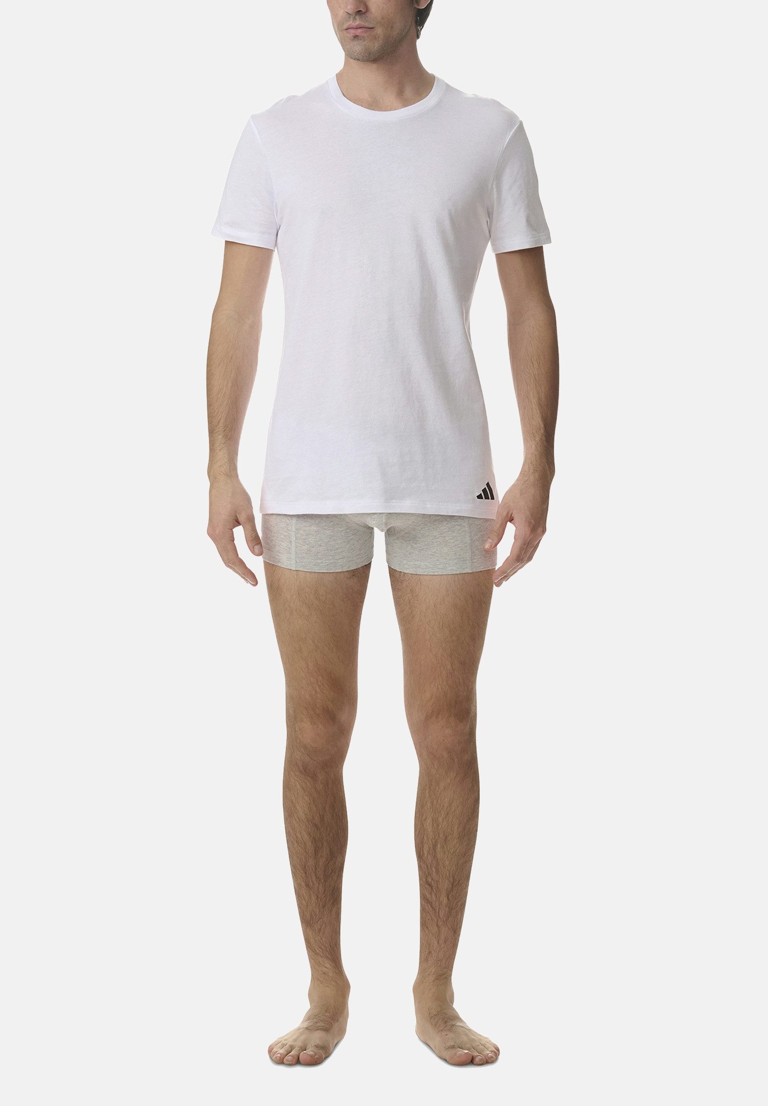 adidas Performance Poloshirt T-Shirt Basic 3P (Packung, 3-tlg., 3er-Pack) günstig online kaufen