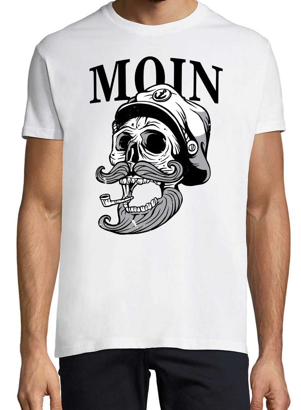 Youth Designz T-Shirt Moin Captain Skull günstig online kaufen