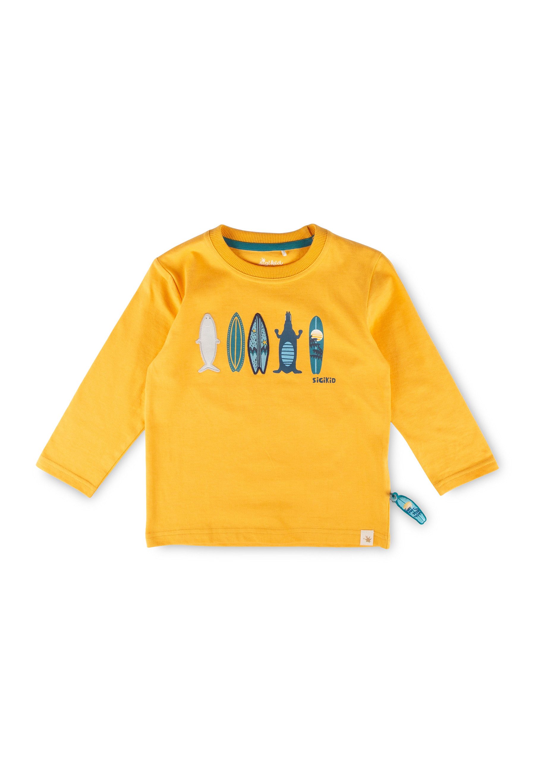 Sigikid Langarmshirt Blue & Bright für Kinder Jungen (1-tlg)