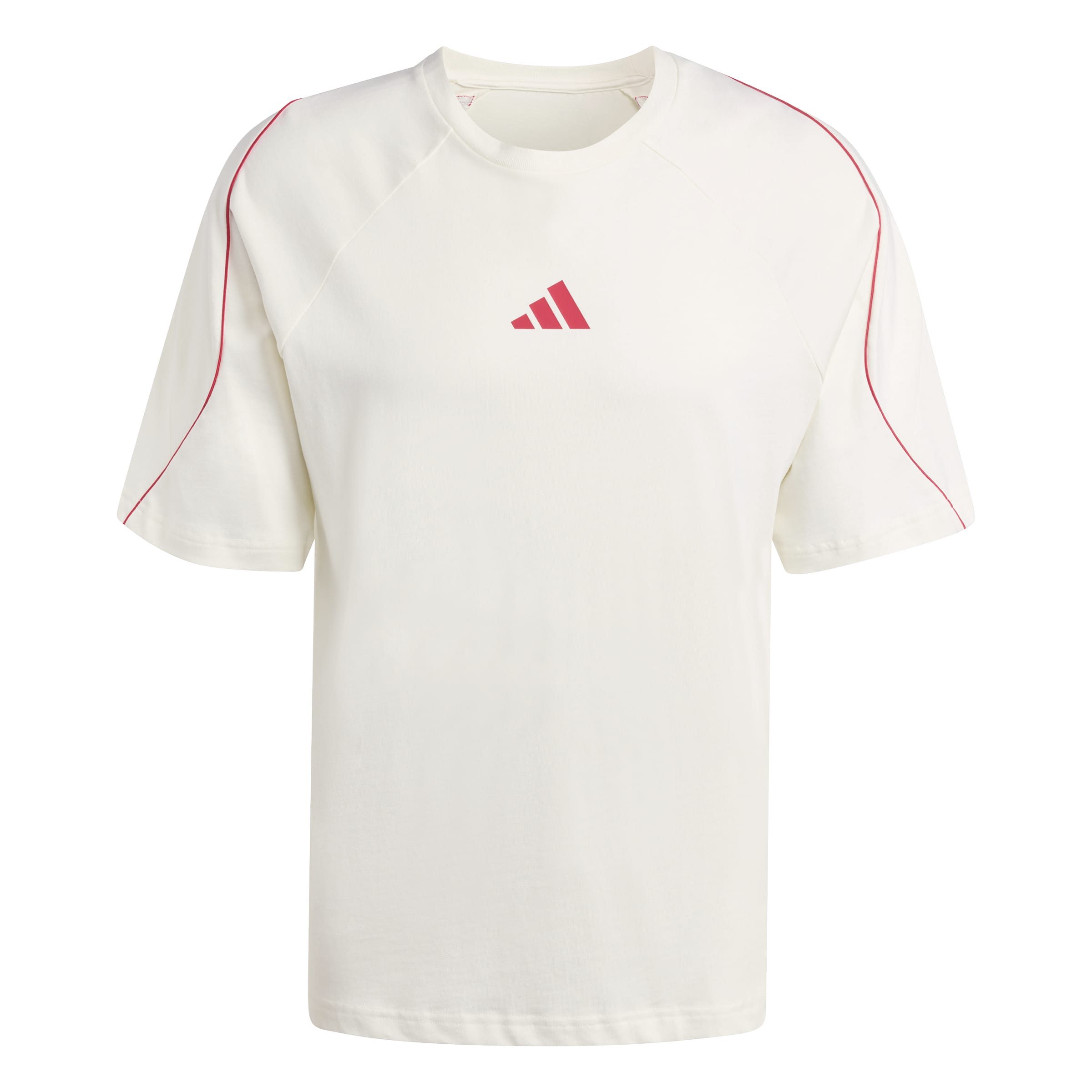 adidas Sportswear T-Shirt M STADIUM TEE OWHITE/PURRUB