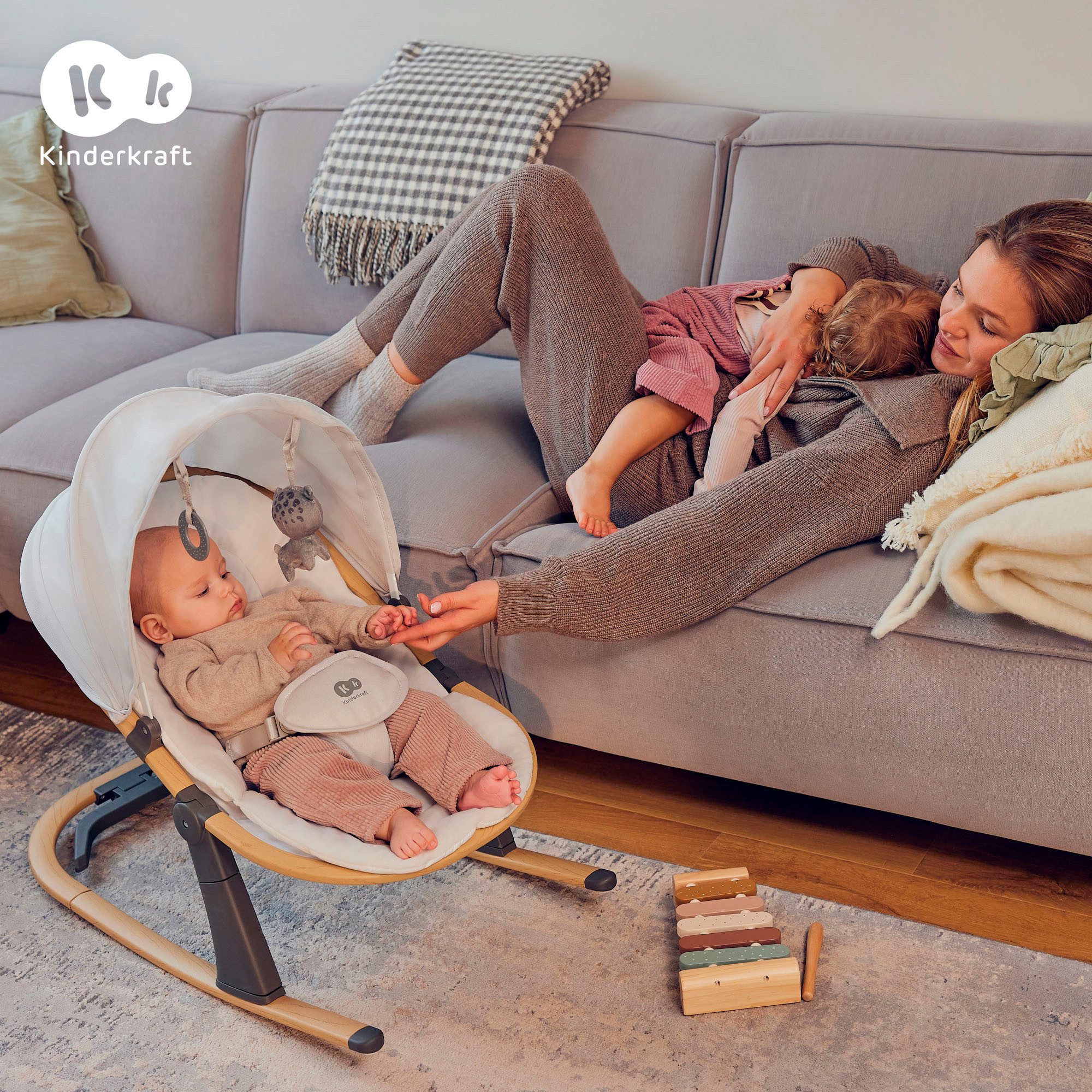 Kinderkraft Baby Bouncer Elsu