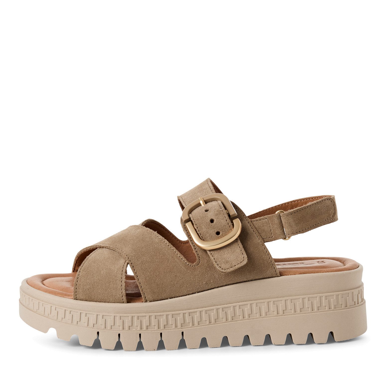 Tamaris Tamaris Damen Sandale 1-28704-44-341 taupe günstig online kaufen