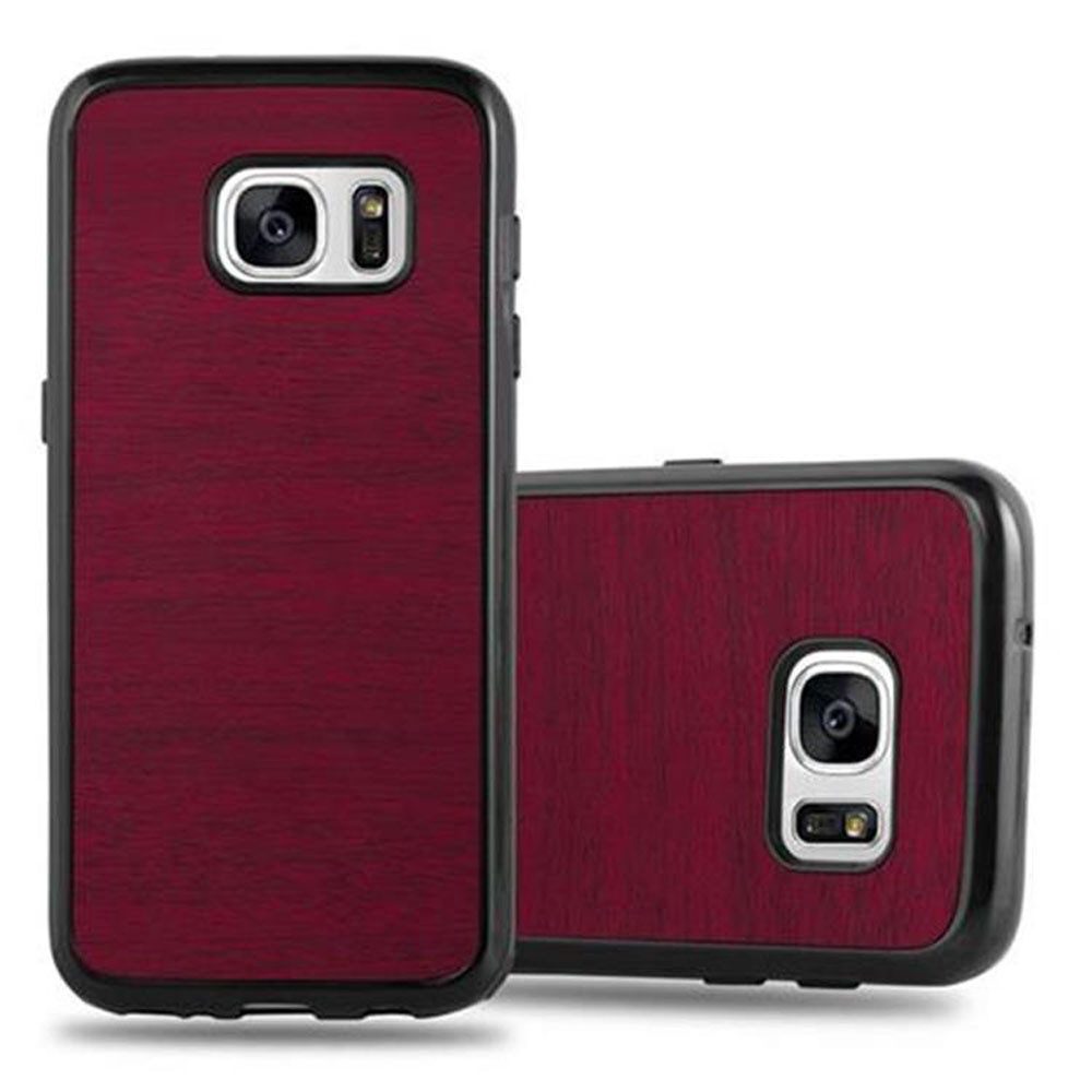 Cadorabo Handyhülle für Samsung Galaxy S7 Hülle Samsung Galaxy S7, Flexible TPU Silikon Handy Schutzhülle - Hülle - ultra slim