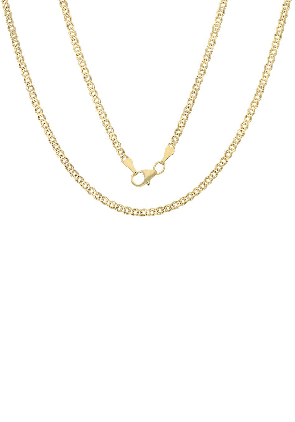 Goldkette Schmuck Geschenk Gold 375 Halsschmuck Halskette Goldkette Tigerauge