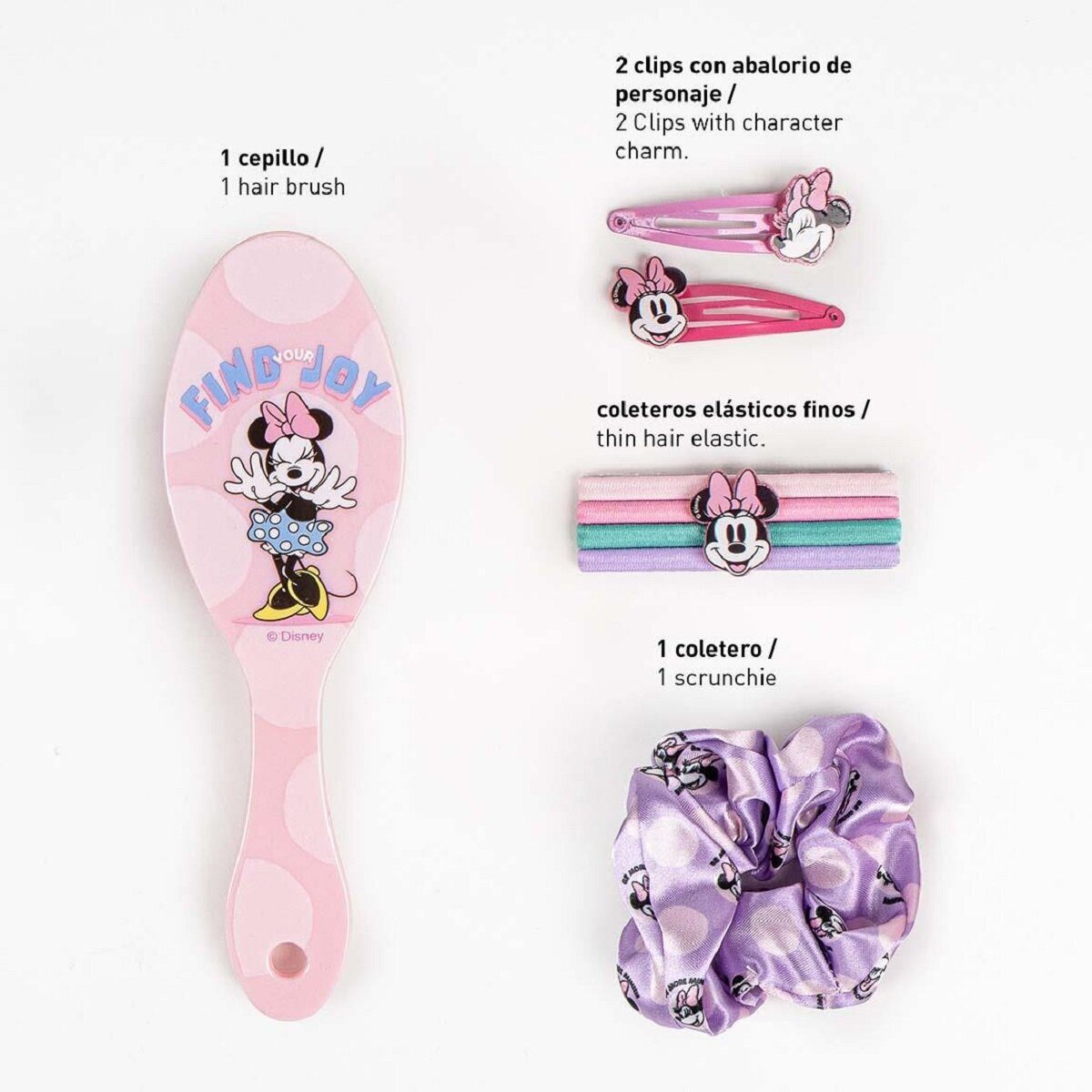 Disney Schmuckset Disney Minnie Mouse Haar-Accessoire-Set Süße Haarschmuck-Highlights