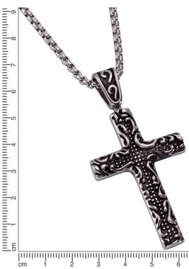 J.Jayz Kette mit Anhänger Halskette Kreuz used look