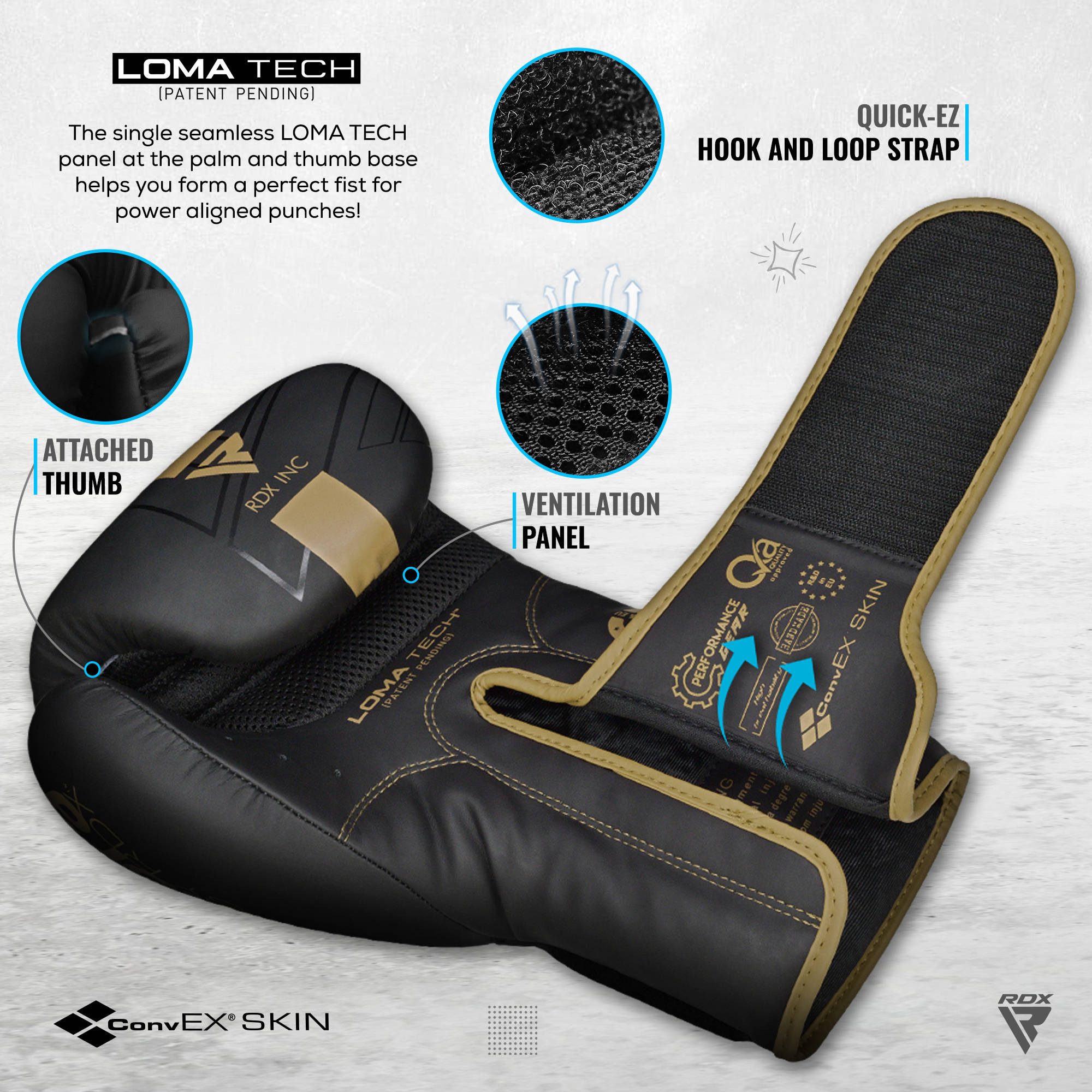 RDX Sports Kinderboxhandschuhe RDX Kinder Boxen Pads Fokus Mitts Muay Thai Junior Handschuhe