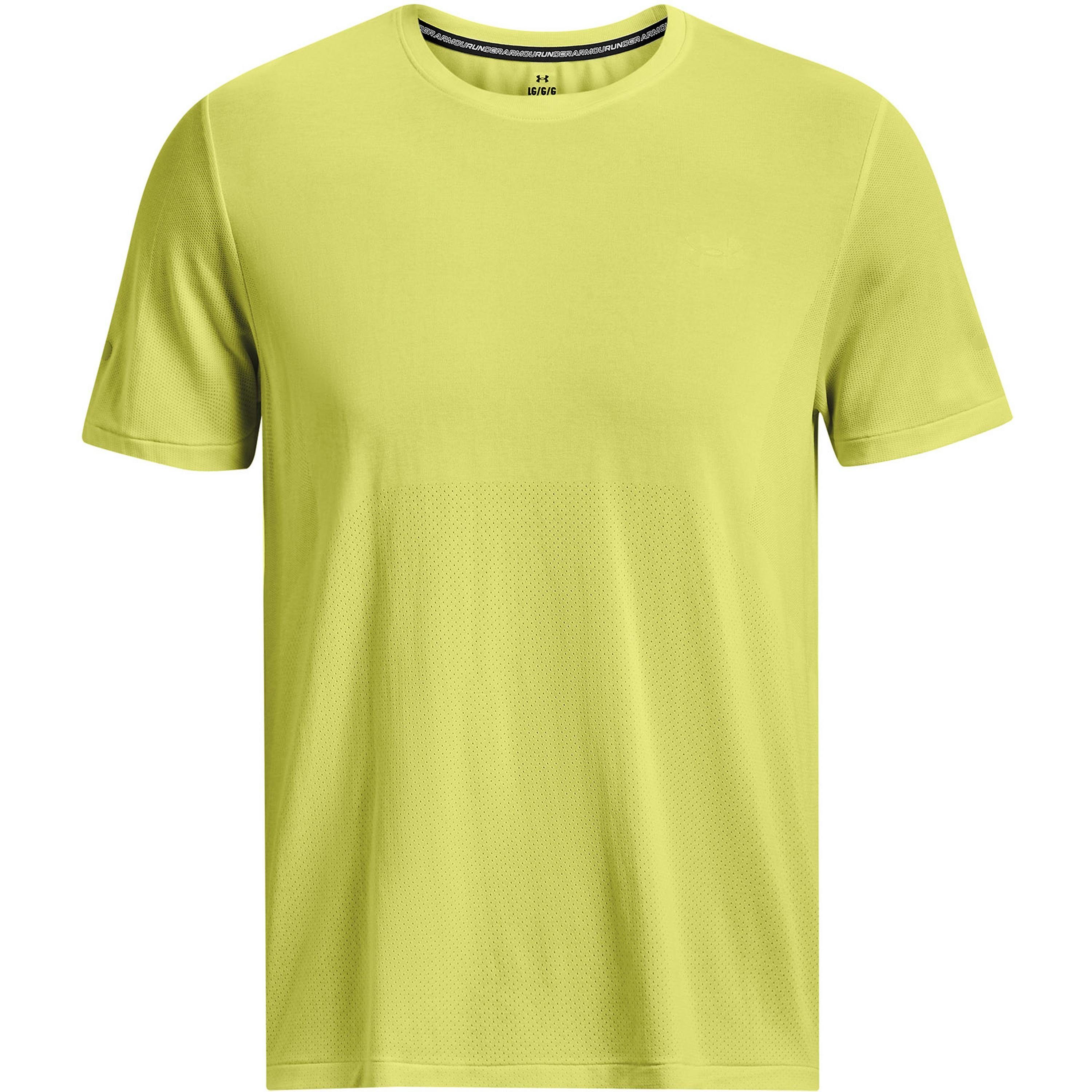 Under Armour® Funktionsshirt SEAMLESS STRIDE lime yellow