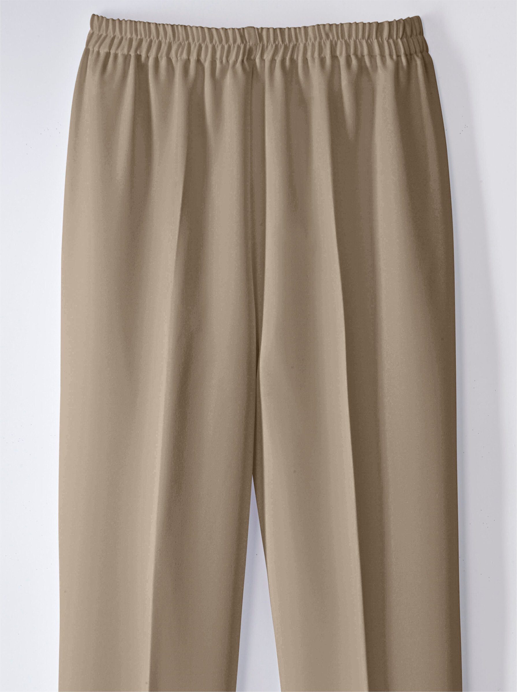 Sieh an! Jerseyhose Bügelfaltenhose Innenbeinlänge ca. 77 cm günstig online kaufen