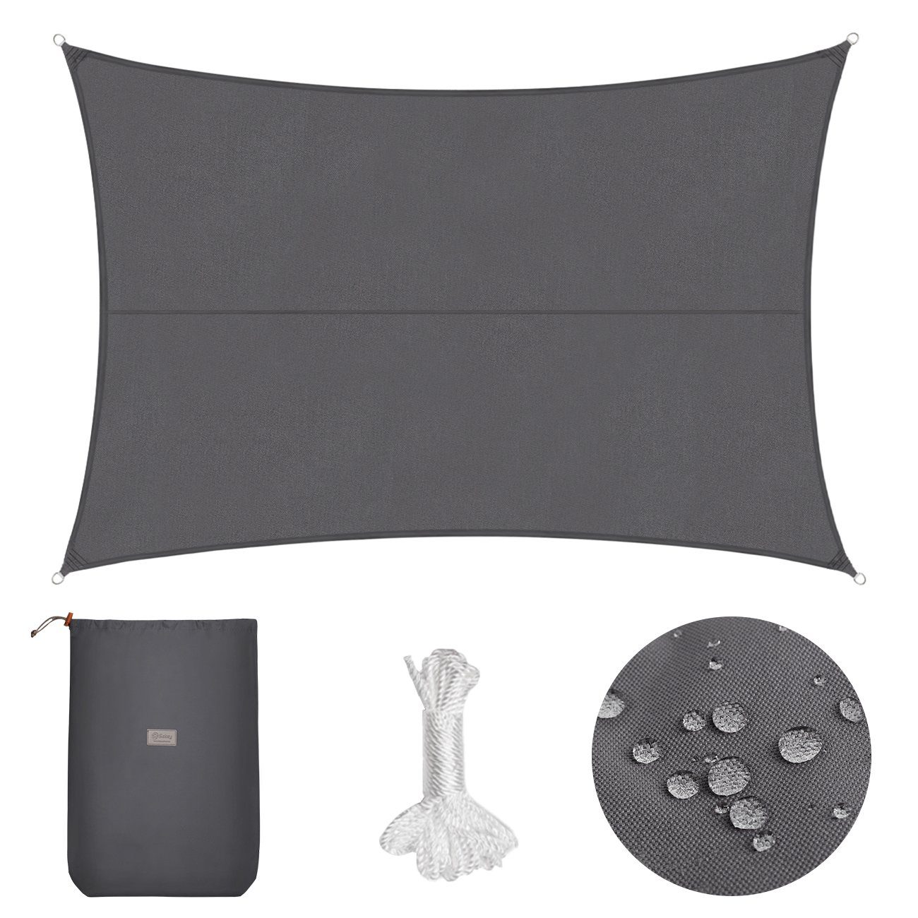 Sekey Sonnensegel Sonnensegel mit Kit PES günstig online kaufen