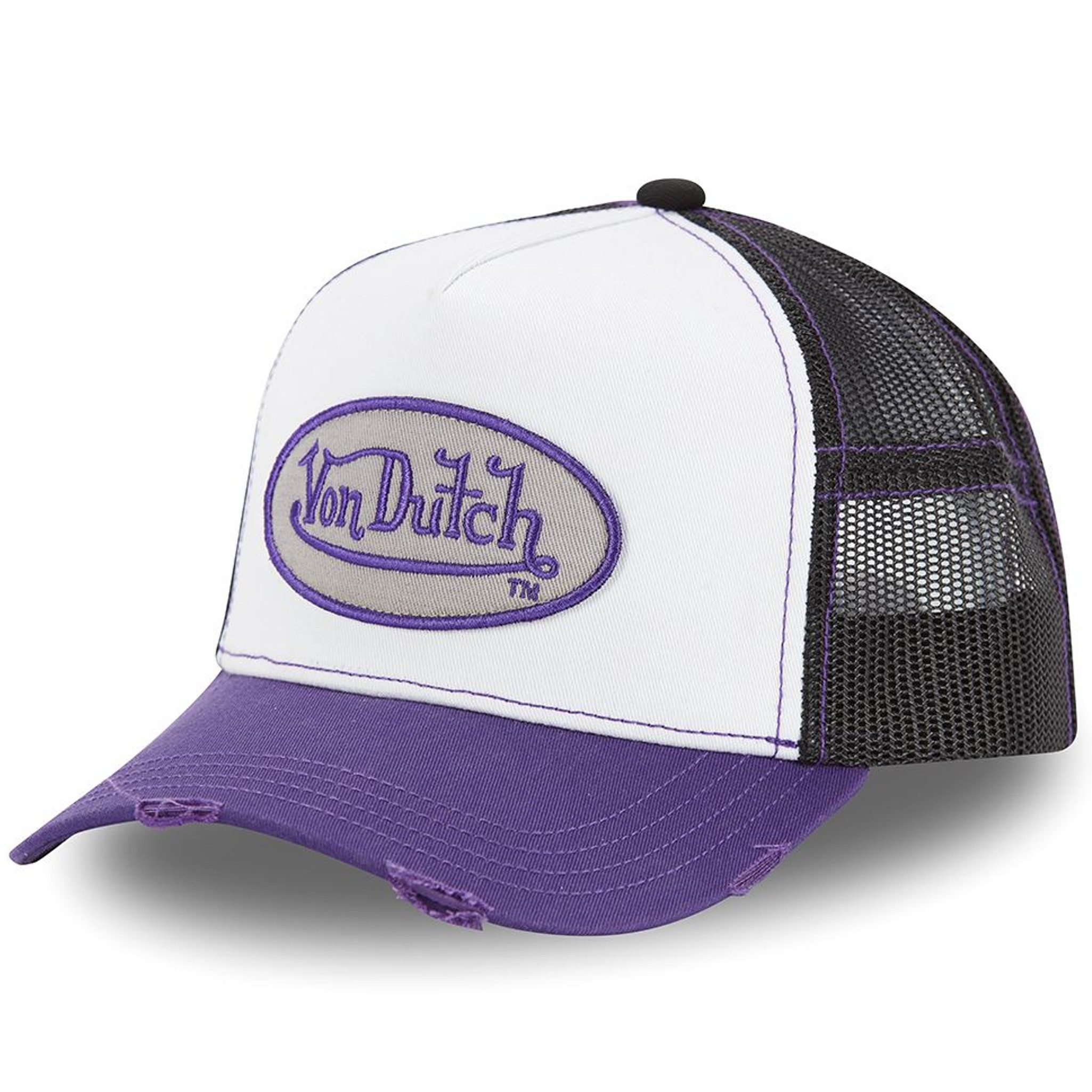 Von Dutch Trucker Cap Von Dutch Originals Trucker Cap - SUMMER Baseball Mesh (Basecap, Basecap, Meshcap, Trucker Kappe) Used-Look
