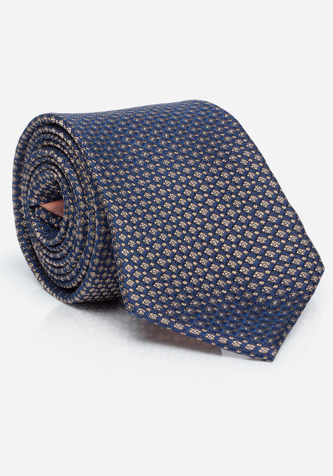 MONTI Krawatte LIANO mit Wolleinlage für angenehmes Tragegefühl und Formstabilität