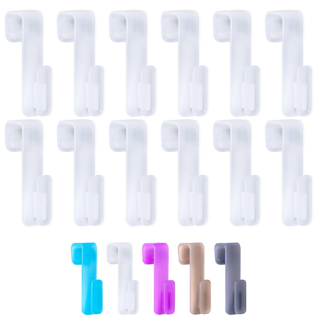 Wellgro Kleiderhaken 12x WELLGRO Rundheizkörperhaken - Top Qualität MADE IN günstig online kaufen